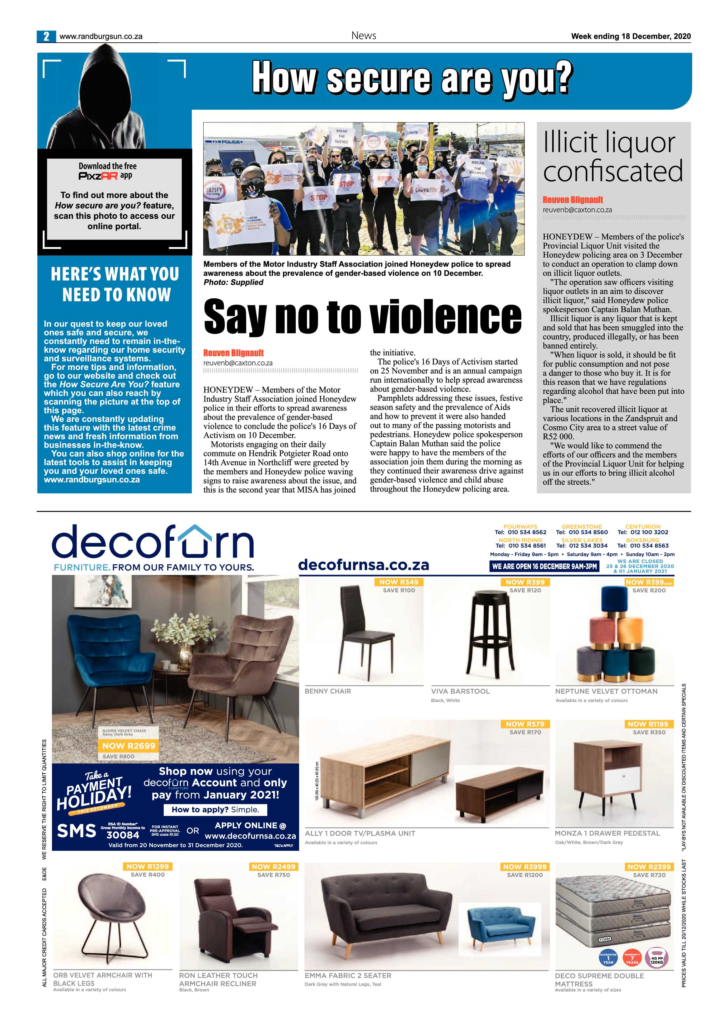 Randburg Sun 18 December 2020 page 2