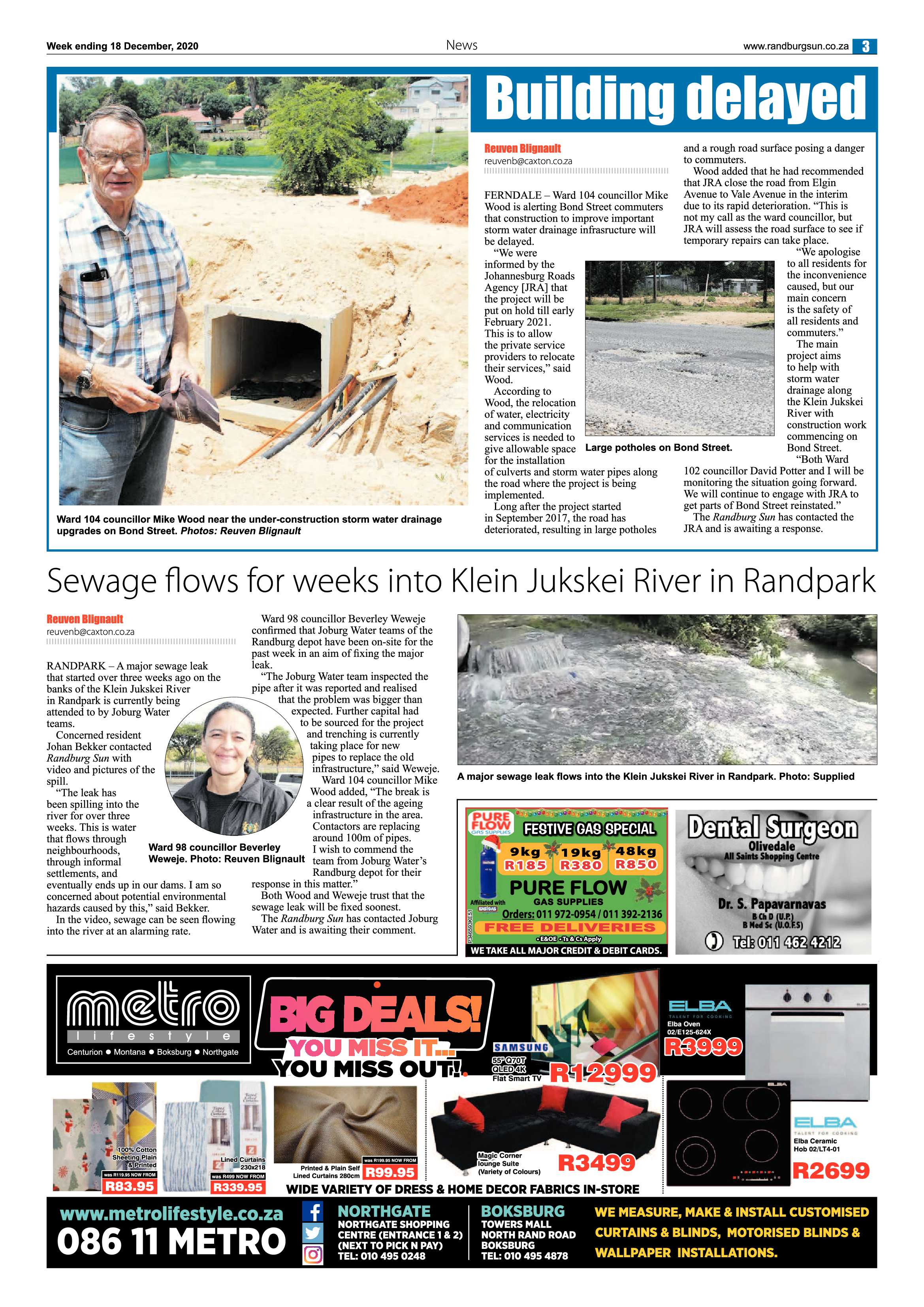 Randburg Sun 18 December 2020 page 3