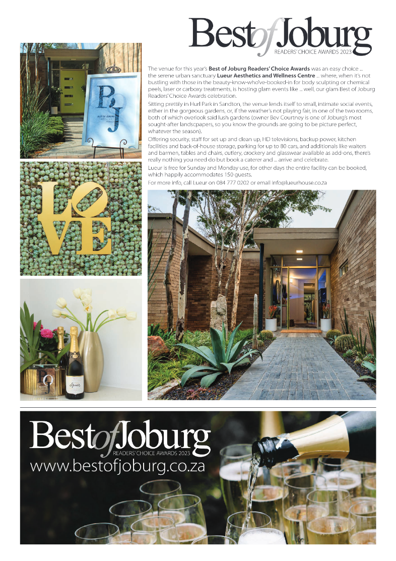 Best of Joburg 2023 Winners page 8
