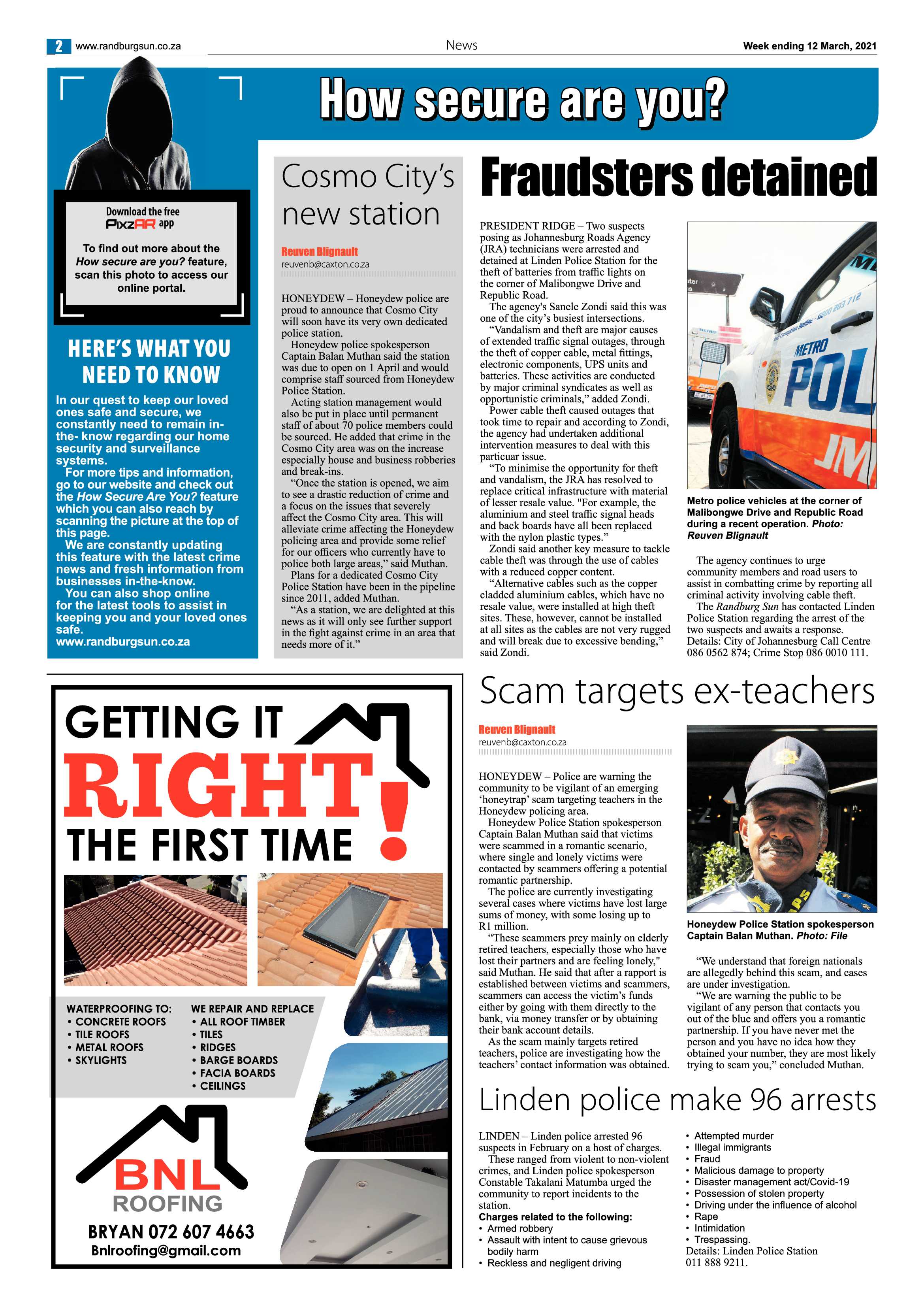 Randburg Sun12 March 2021 page 2