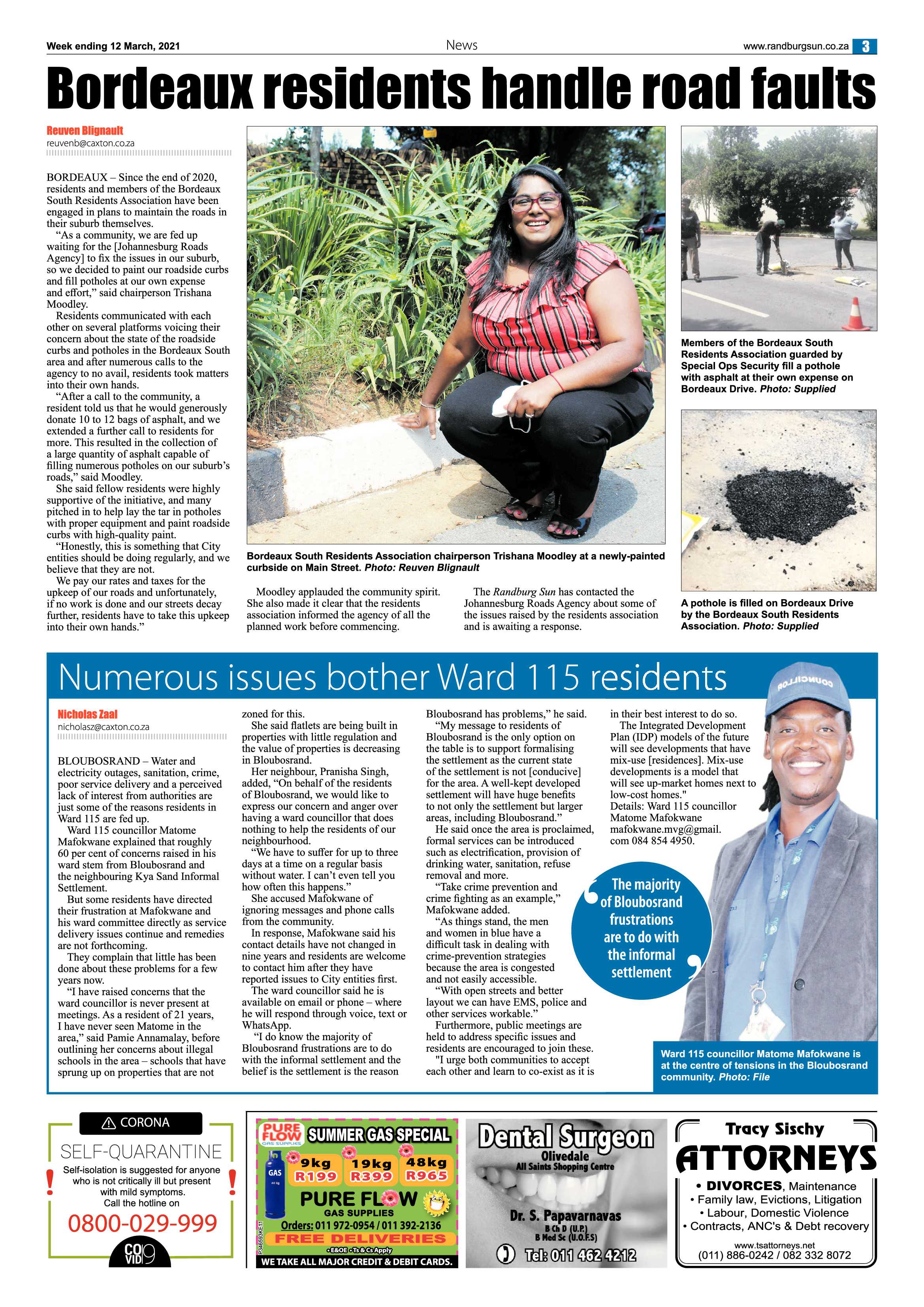 Randburg Sun12 March 2021 page 3