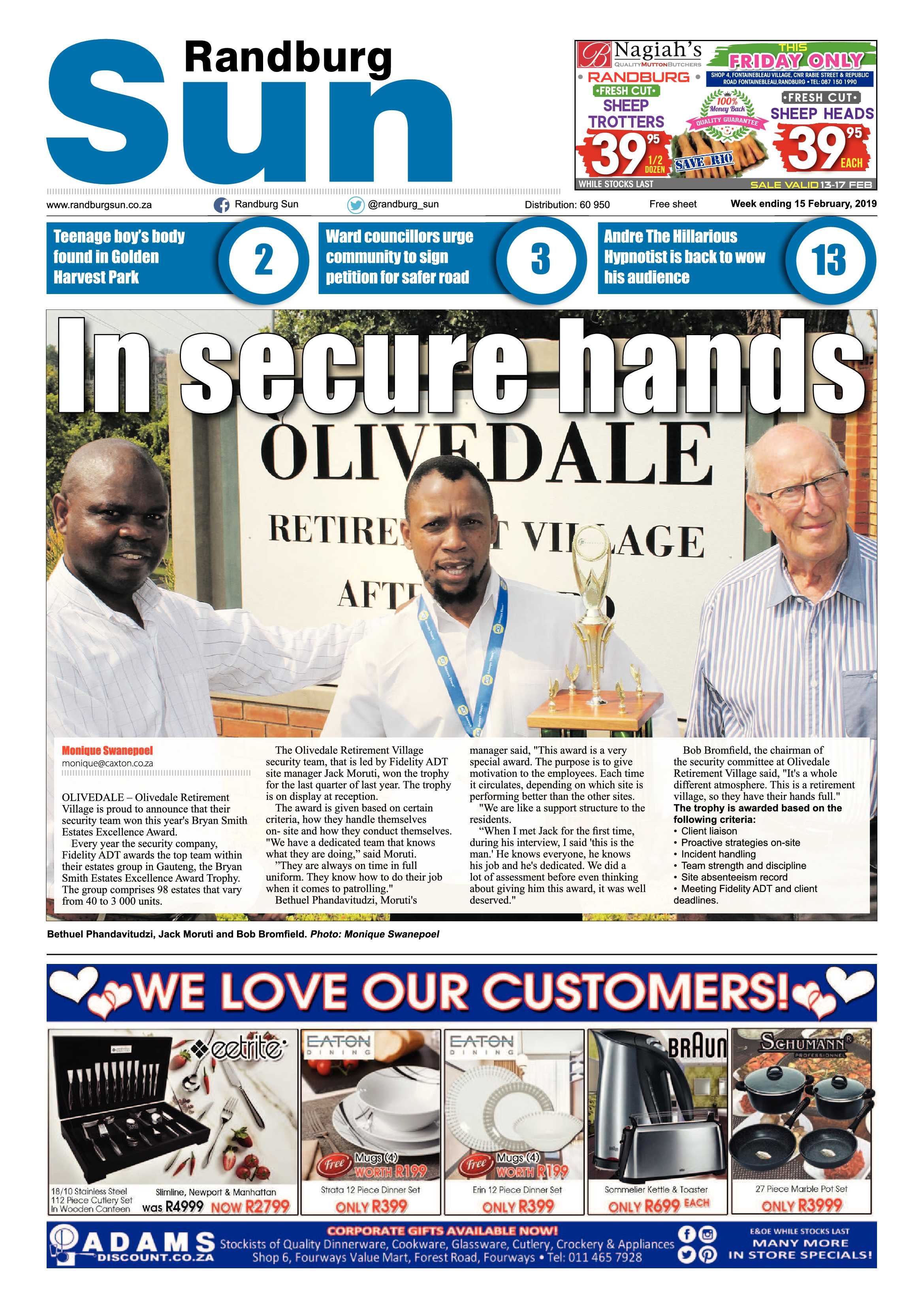 RS 15 February, 2019 page 1