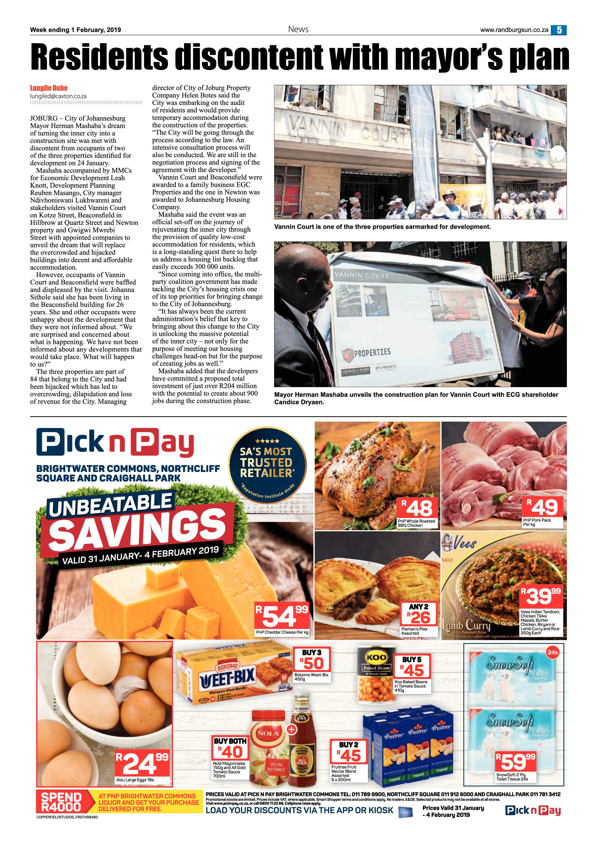 RS 1 February, 2019 page 5