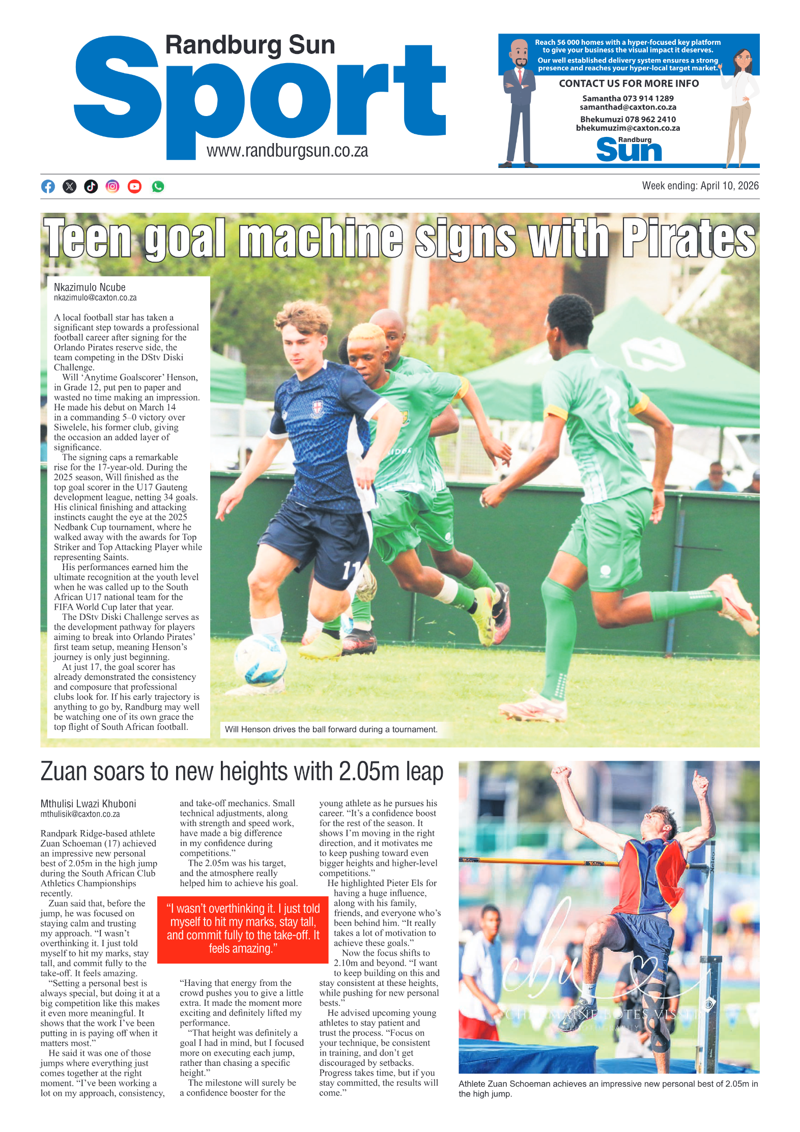 Randburg Sun 10 April page 10