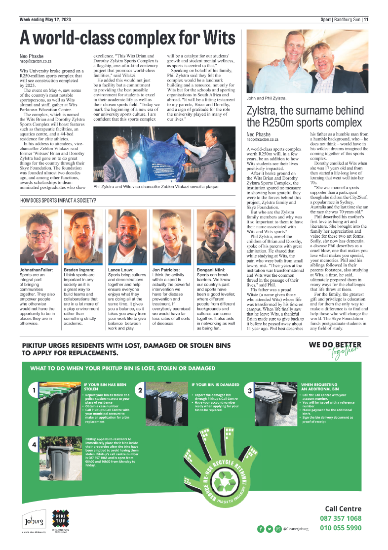 Randburg Sun 12 May 2023 page 11