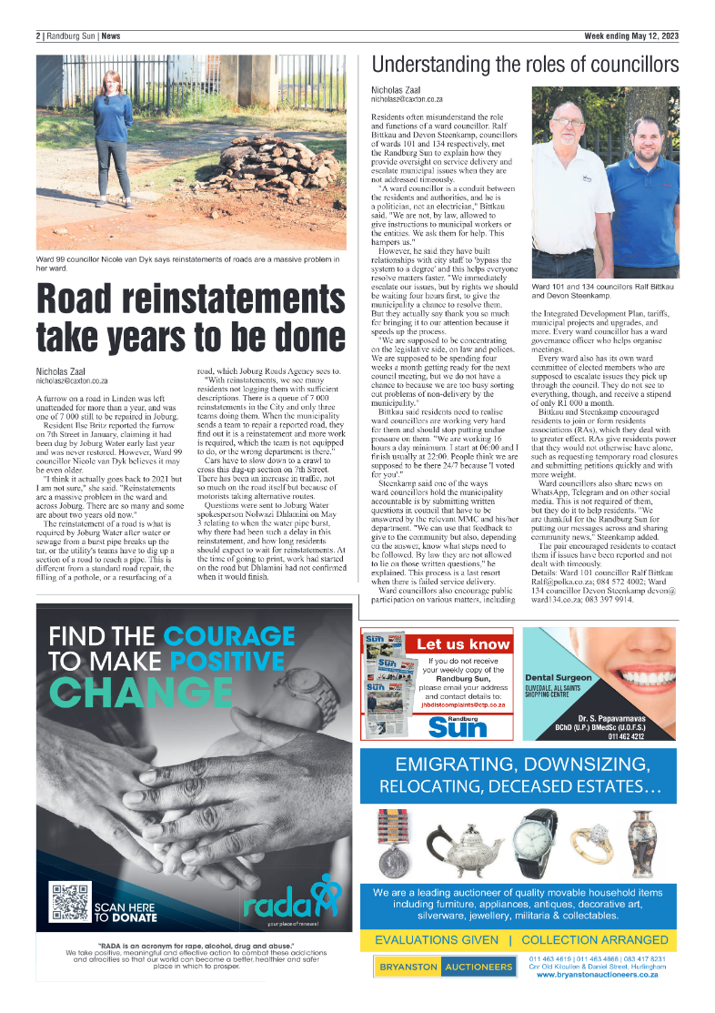 Randburg Sun 12 May 2023 page 2