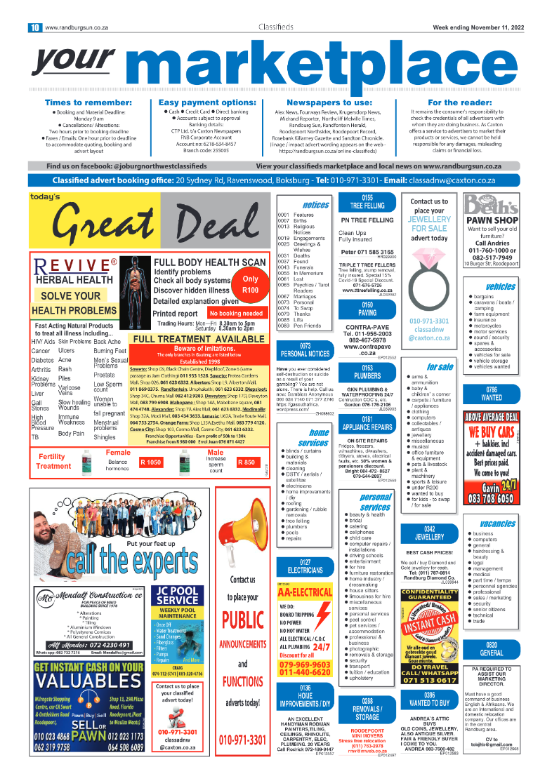 Randburg Sun Nov 11 2022 page 10