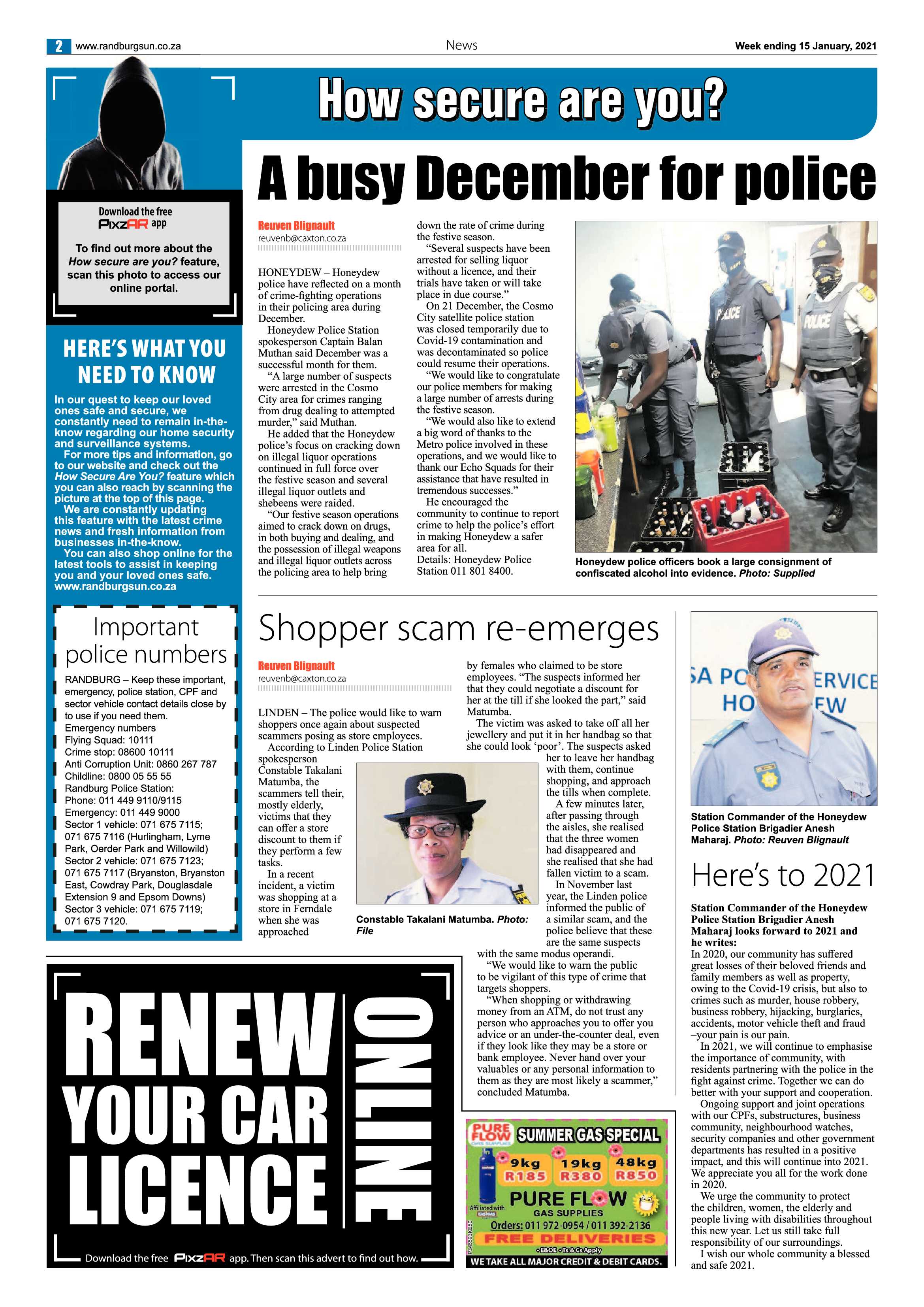 Randbuirg Sun 15 January 2020 page 2