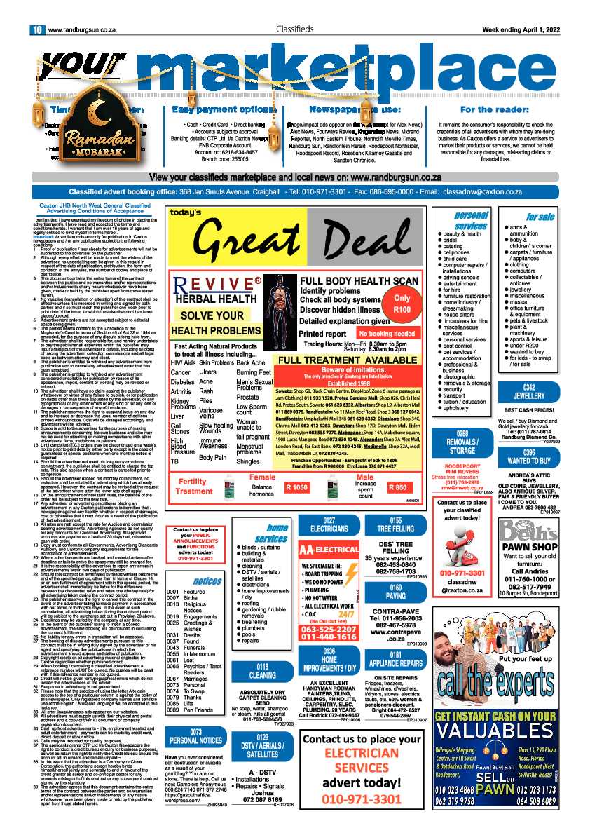 Randburg Sun 01 April 2022 page 10