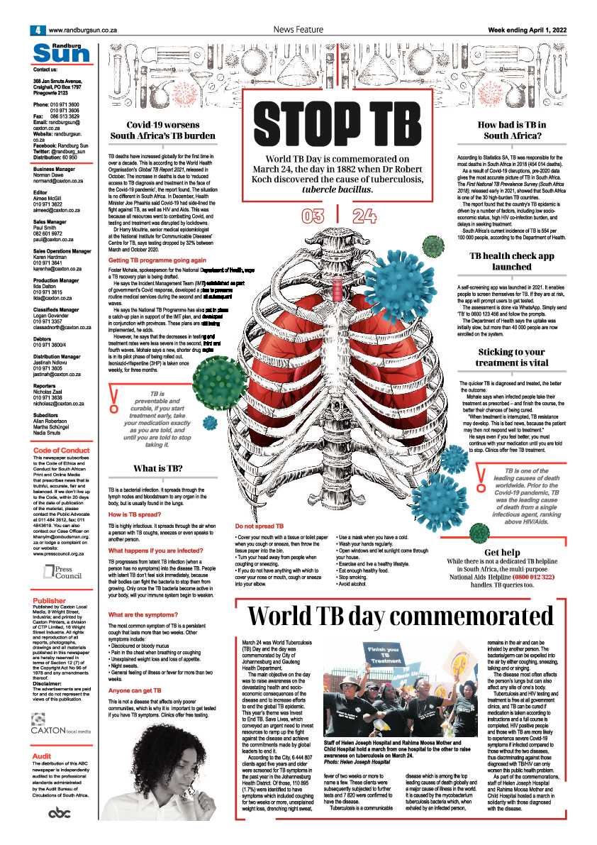Randburg Sun 01 April 2022 page 4