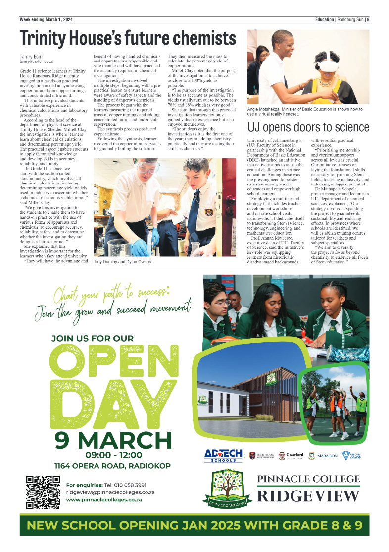 Randburg Sun 01 March 2024 page 9