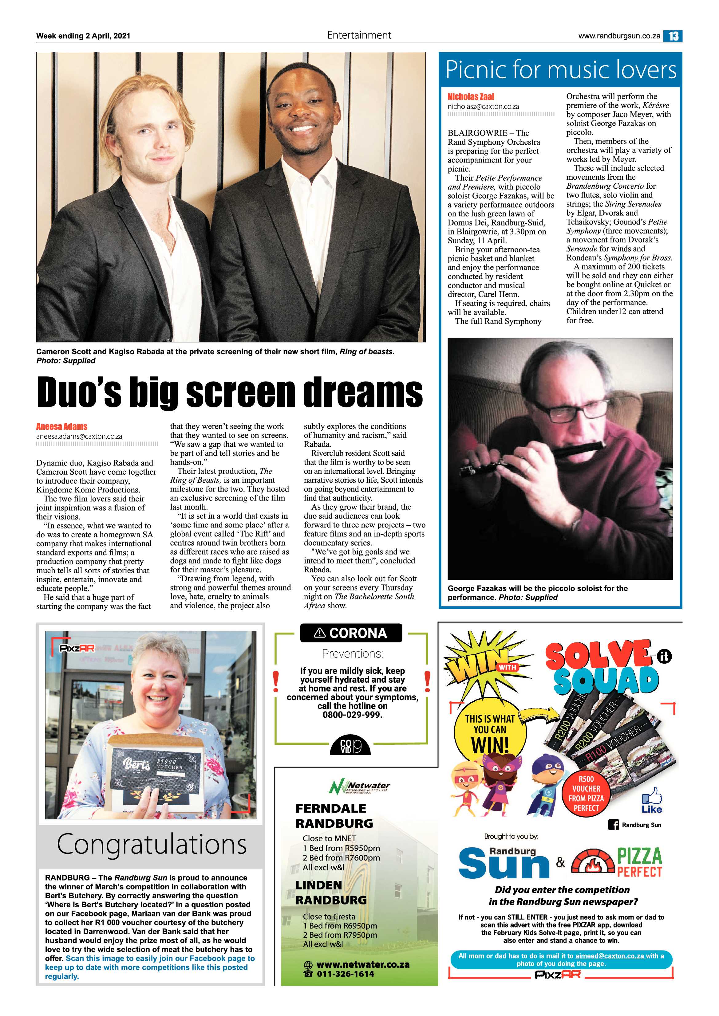 Randburg Sun 02 April 2021 page 13