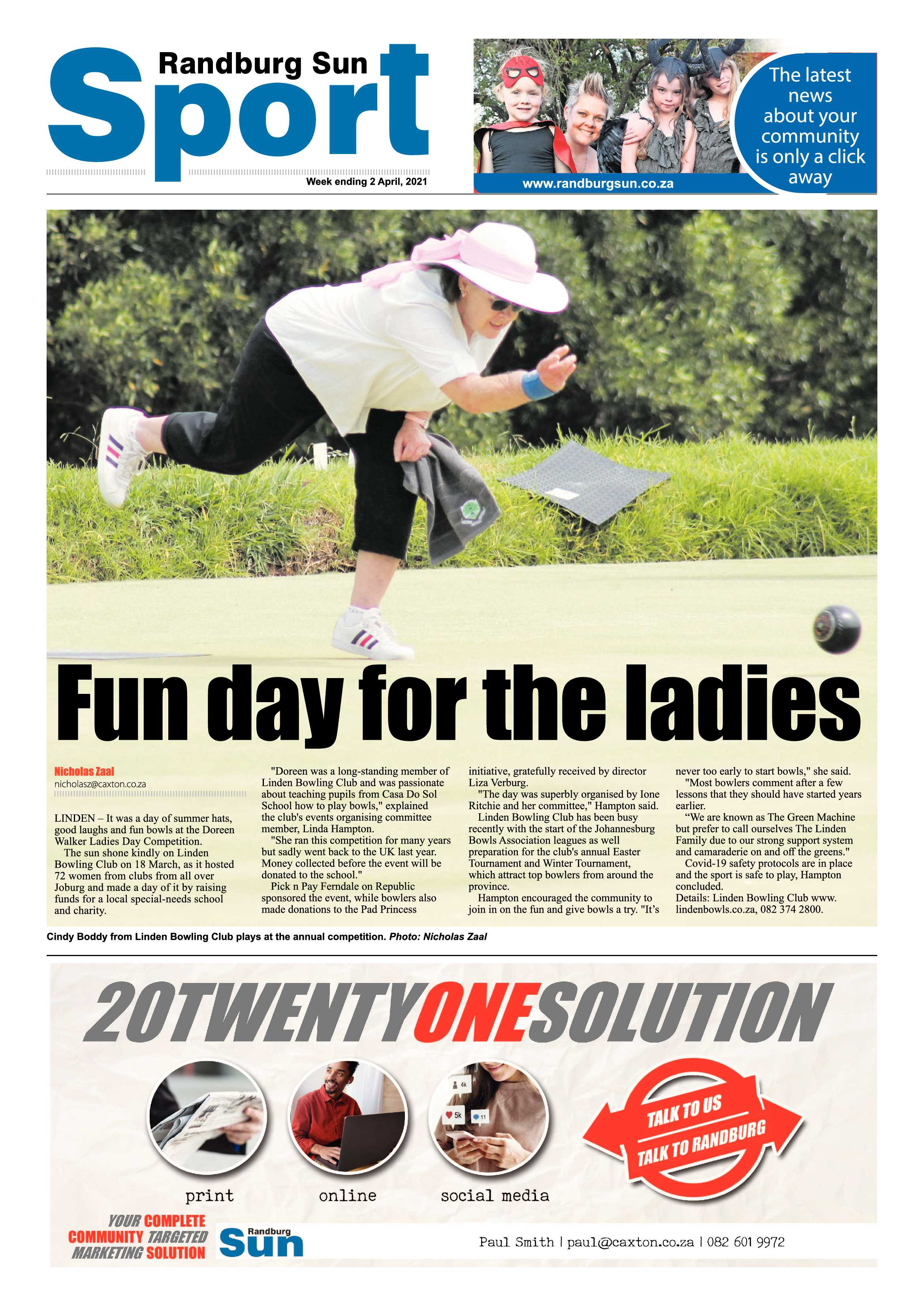 Randburg Sun 02 April 2021 page 16