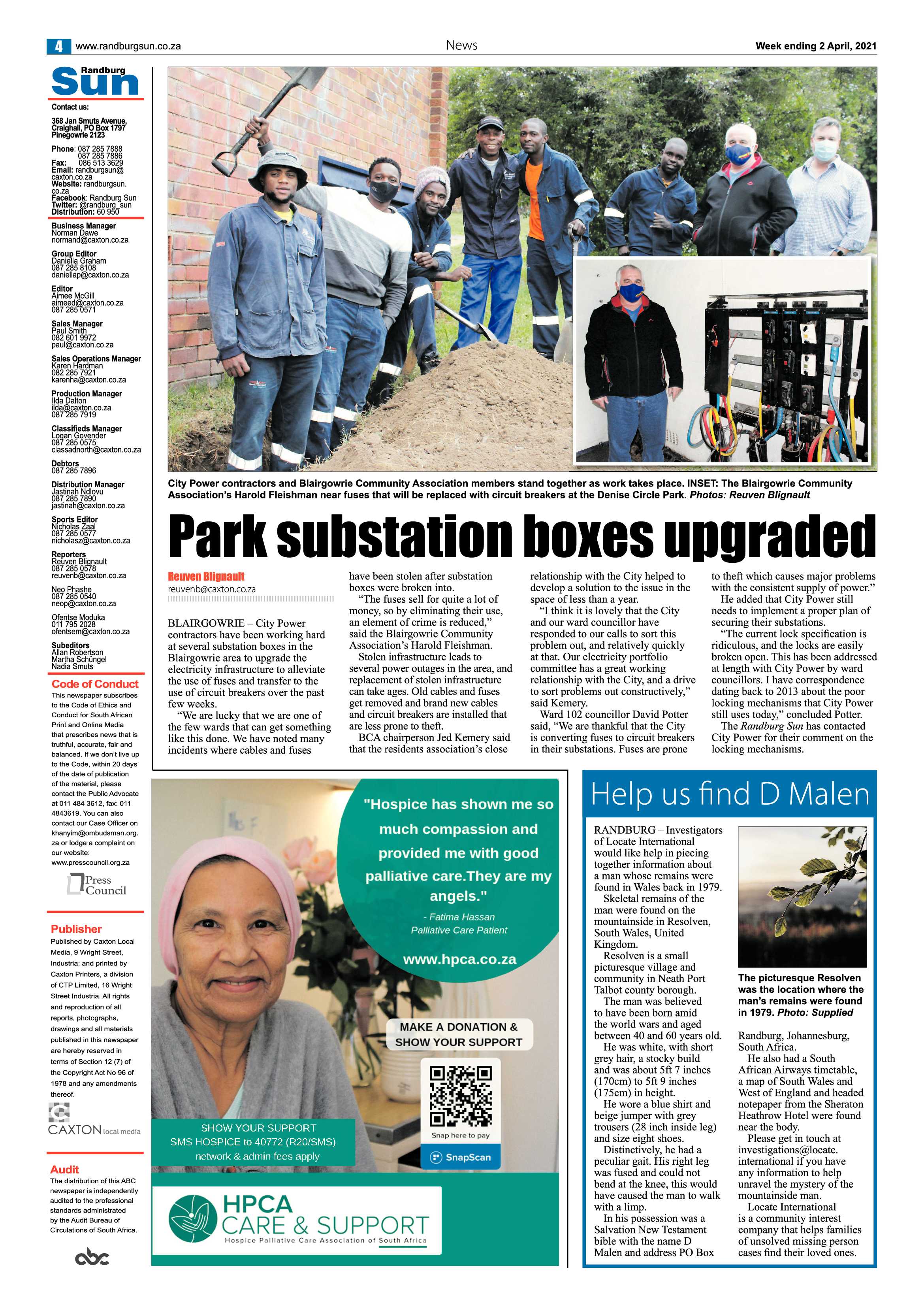 Randburg Sun 02 April 2021 page 4