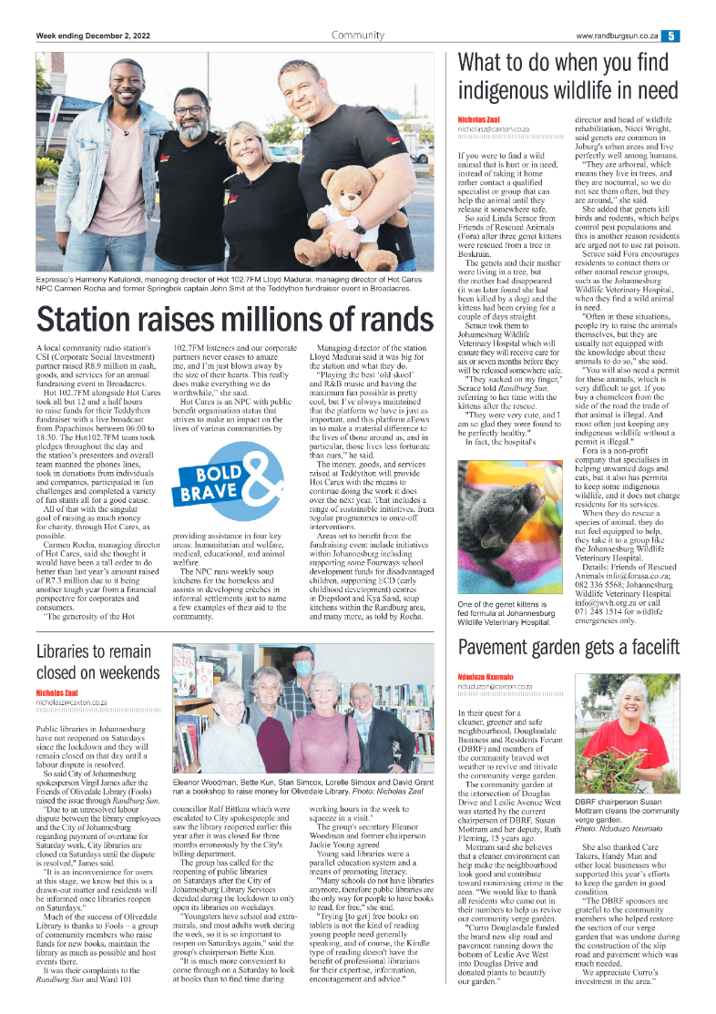 Randburg Sun 02 December 2022 page 5