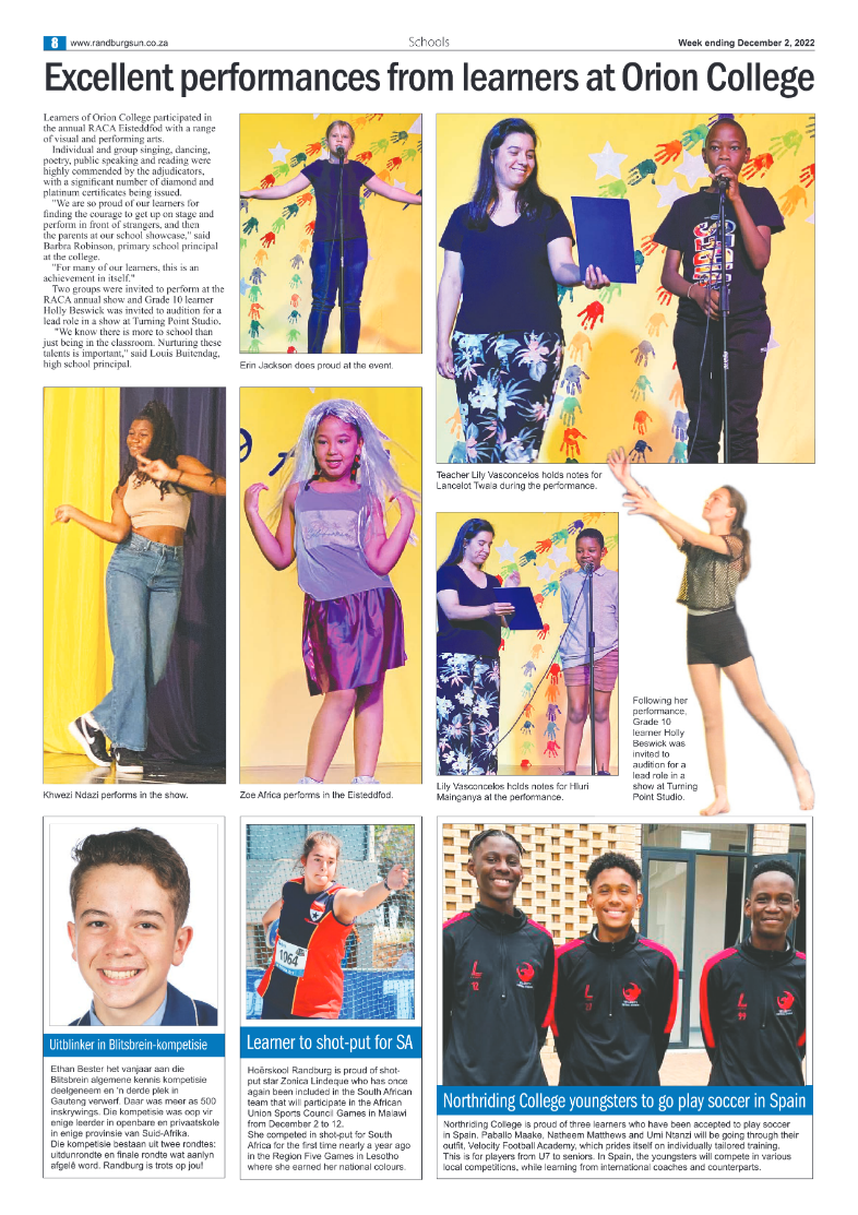 Randburg Sun 02 December 2022 page 8