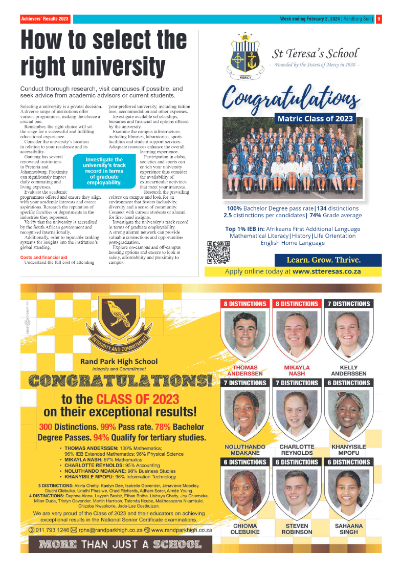 Randburg Sun 02 February 2024 page 9