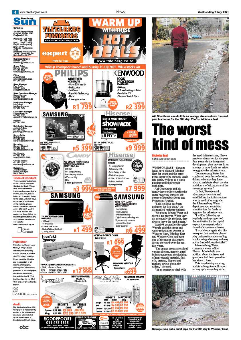 Randburg Sun 02 July 2021 page 4