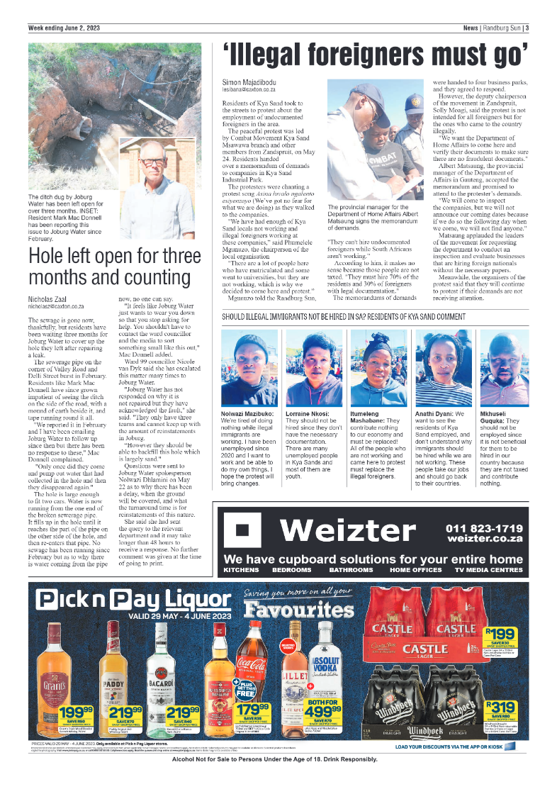 Randburg Sun 02 June 2023 page 3