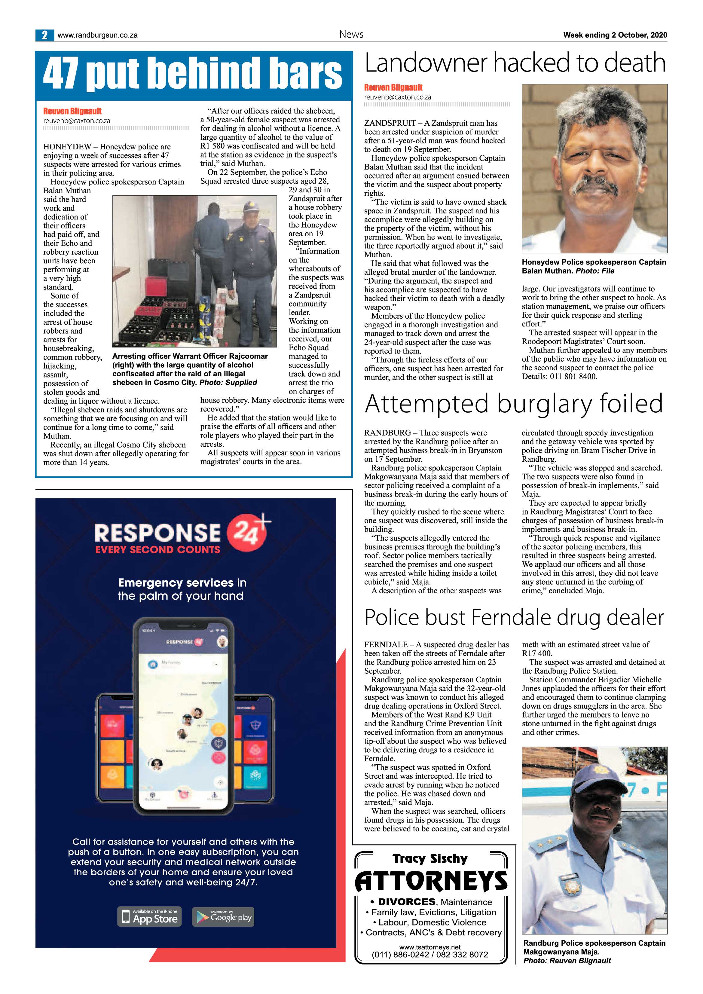 Randburg Sun 02 October 2020 page 2