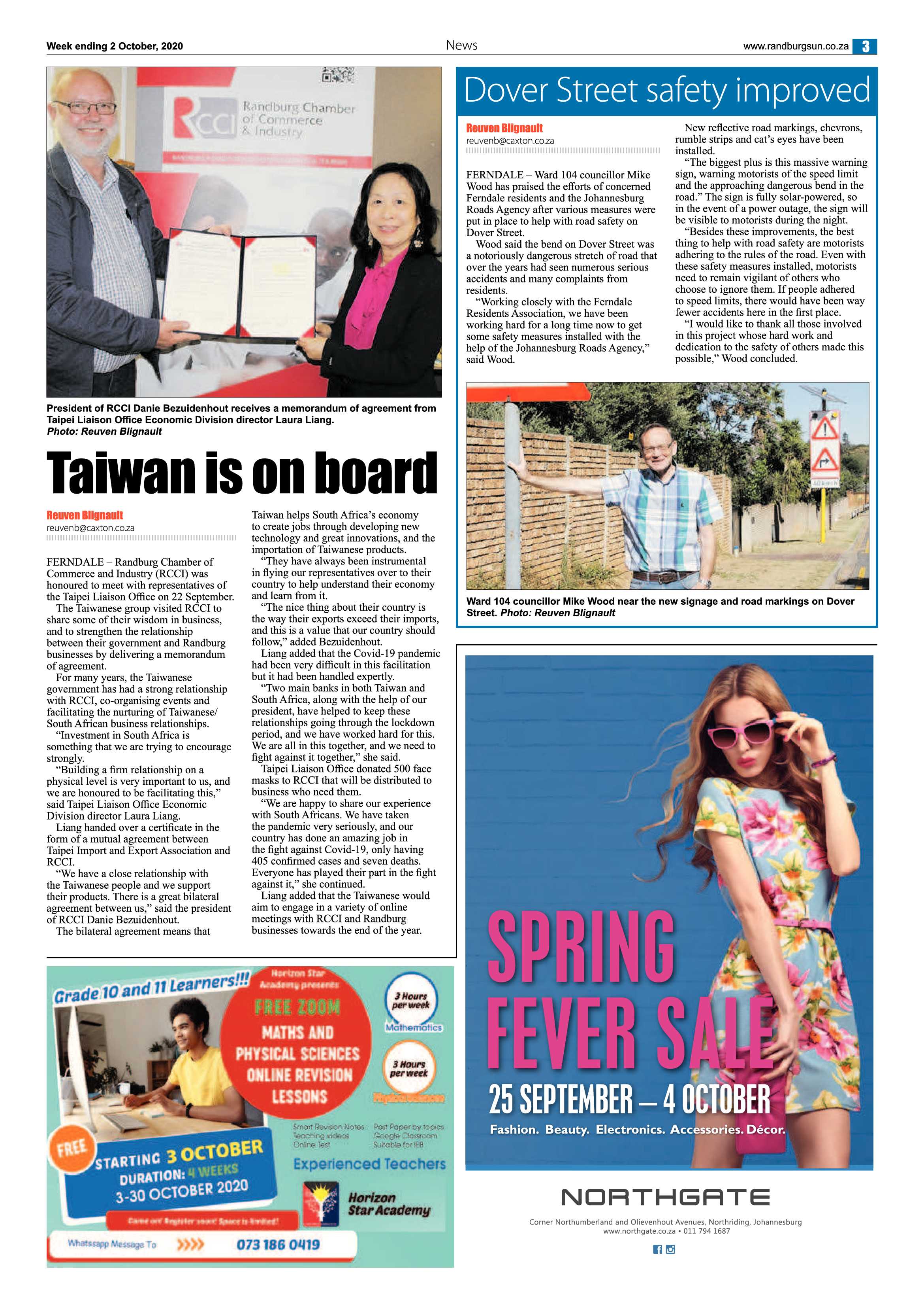 Randburg Sun 02 October 2020 page 3