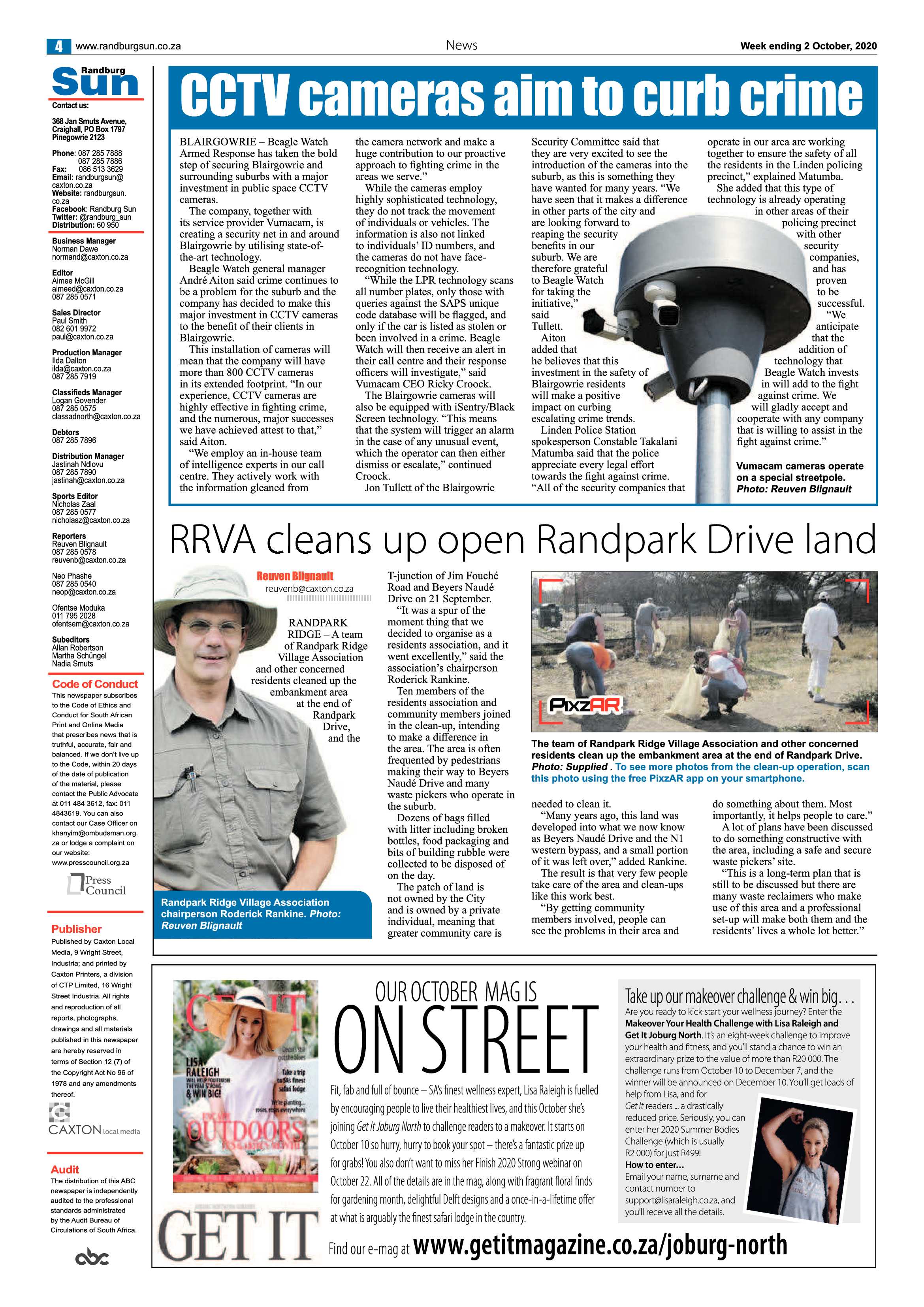 Randburg Sun 02 October 2020 page 4