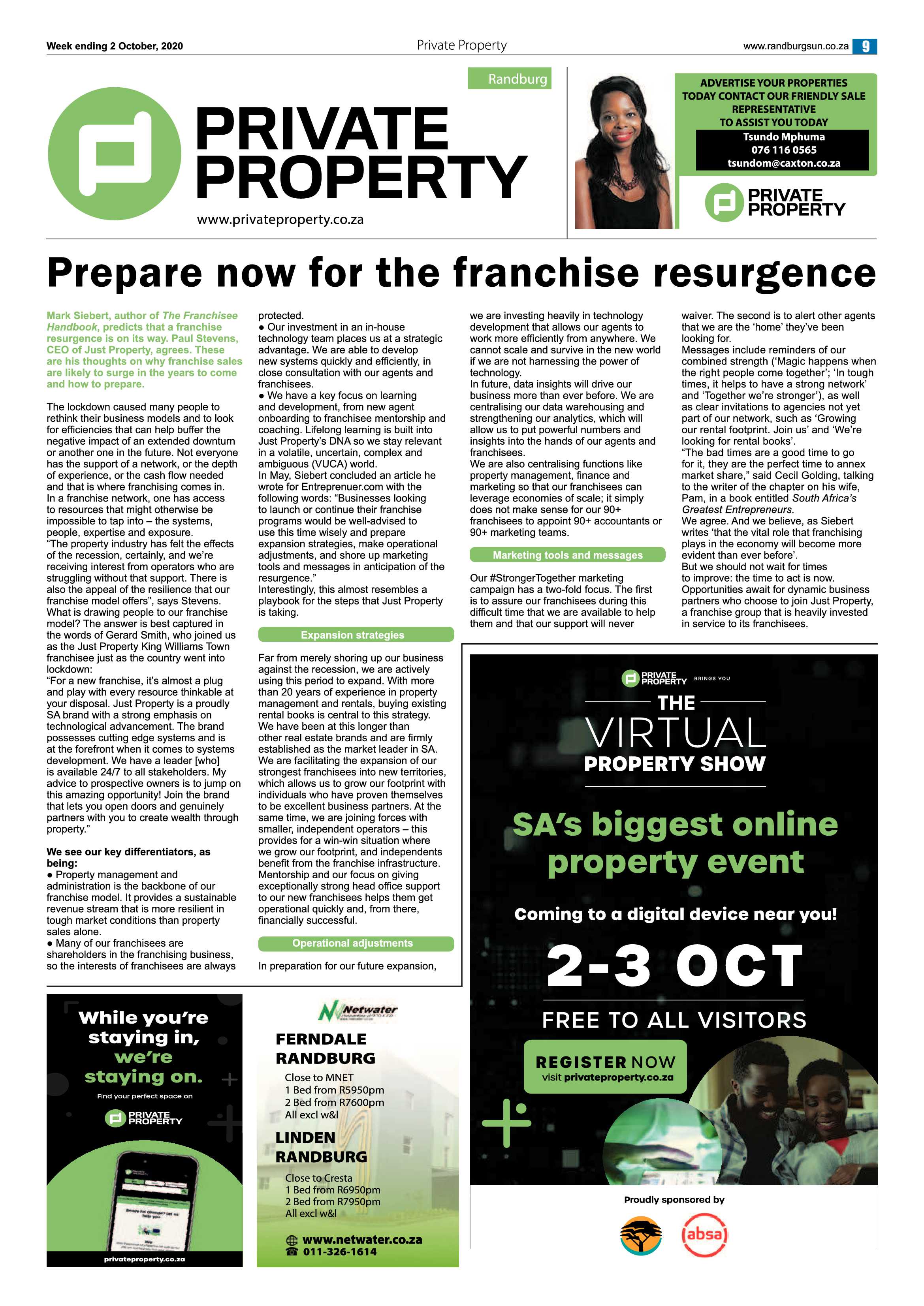 Randburg Sun 02 October 2020 page 9