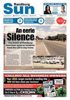 Randburg Sun 03 April 2020