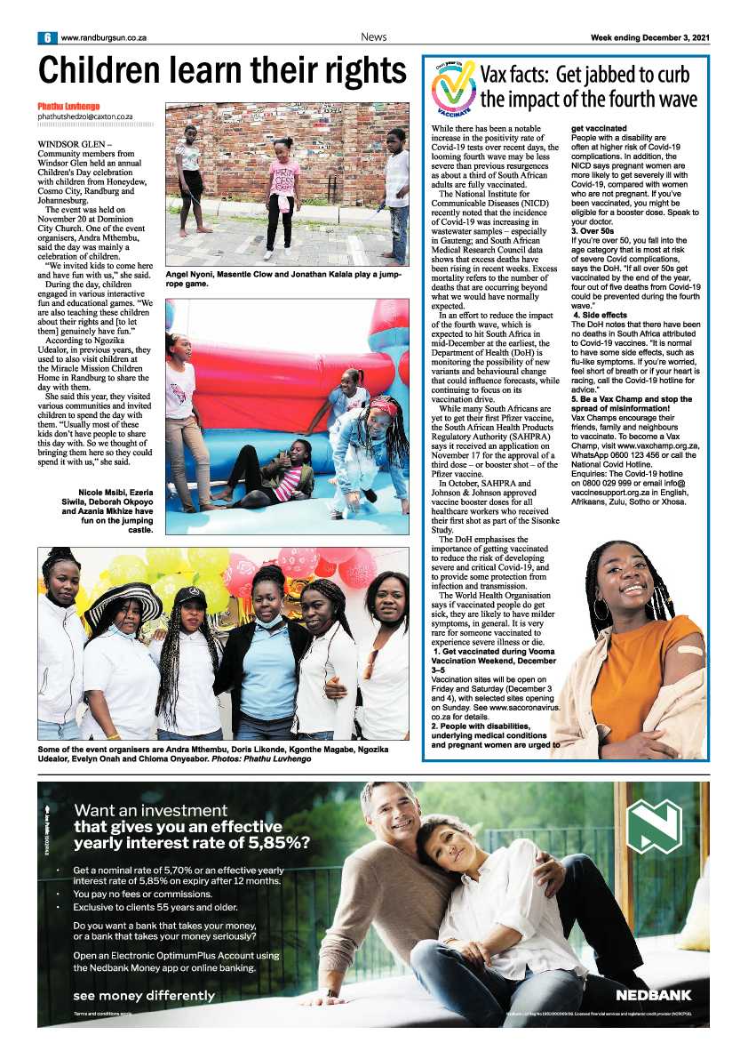 Randburg Sun 03 December 2021 page 6