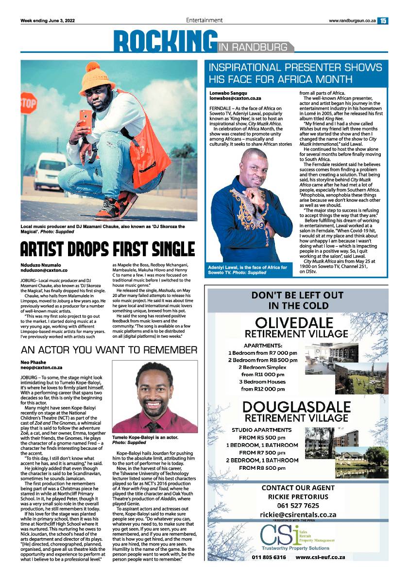 Randburg Sun 03 June 2022 page 15