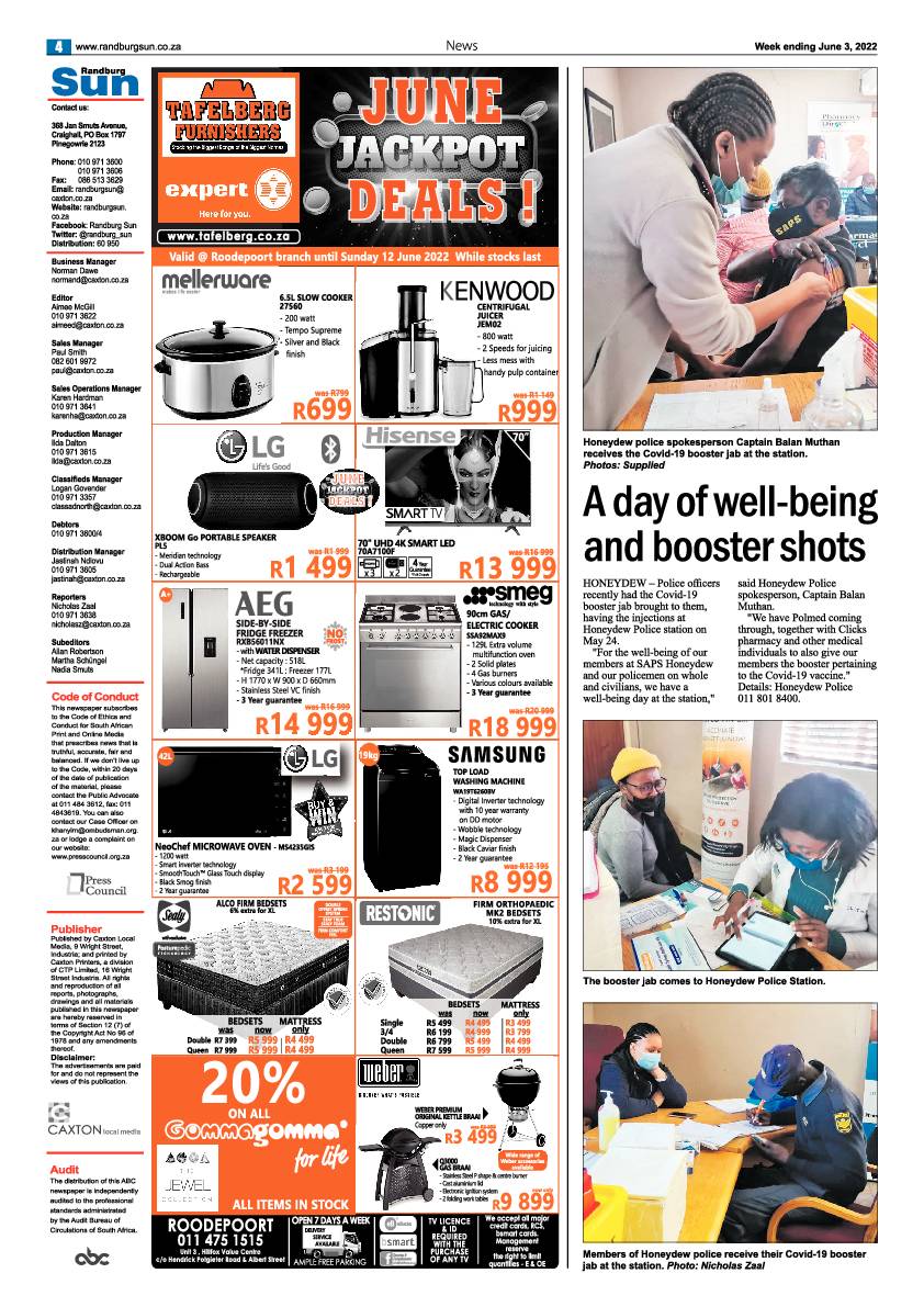 Randburg Sun 03 June 2022 page 4