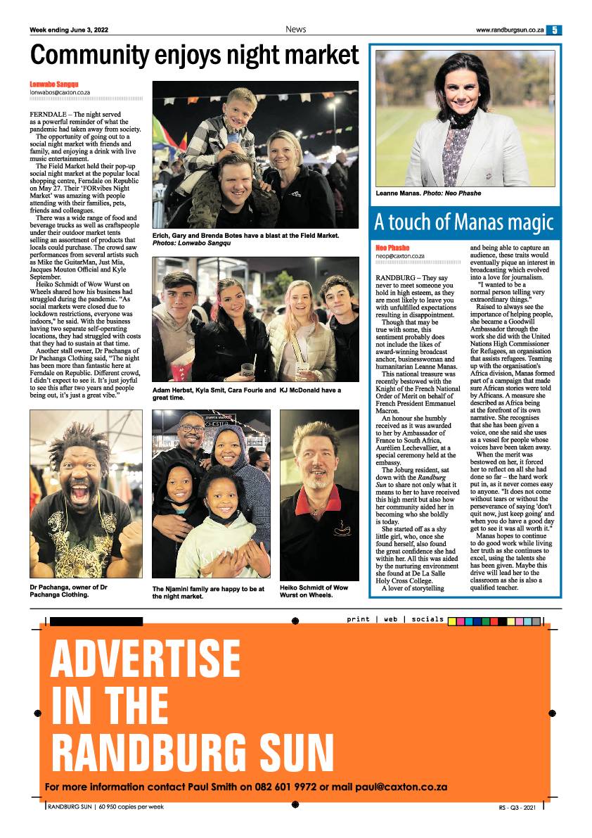 Randburg Sun 03 June 2022 page 5