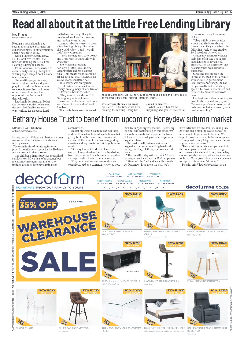 Randburg Sun 03 March 2023 page 5