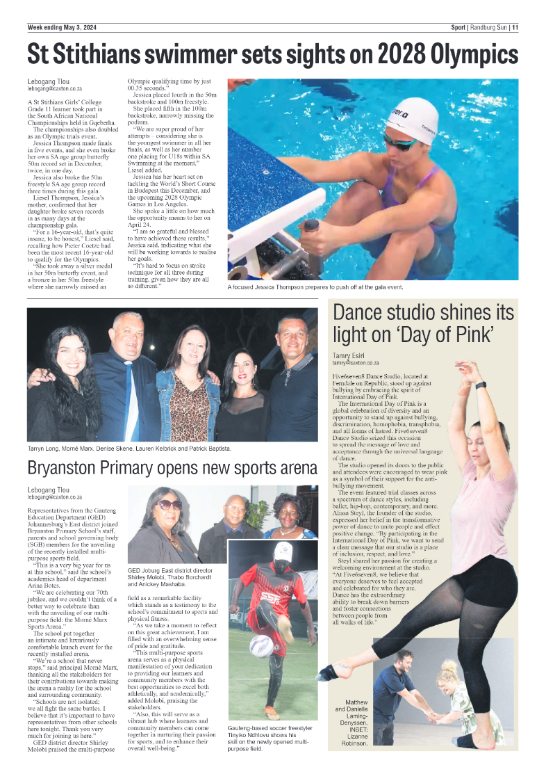 Randburg Sun 03 May 2024 page 11