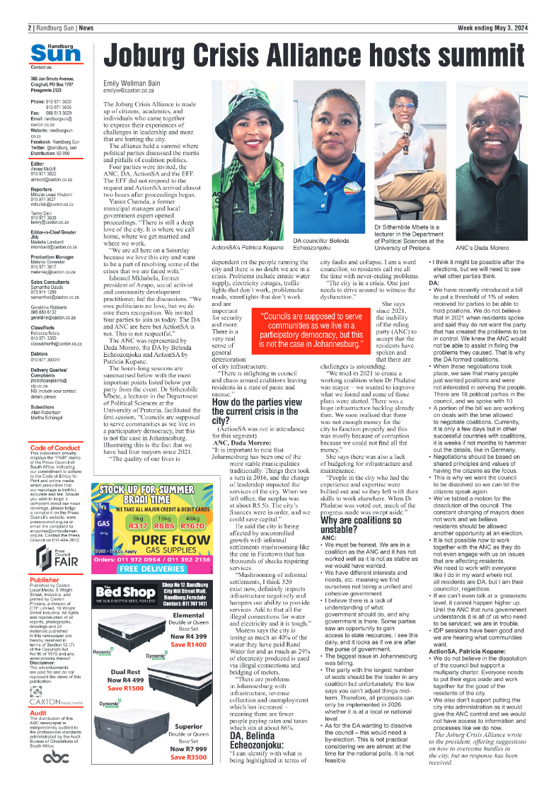 Randburg Sun 03 May 2024 page 2
