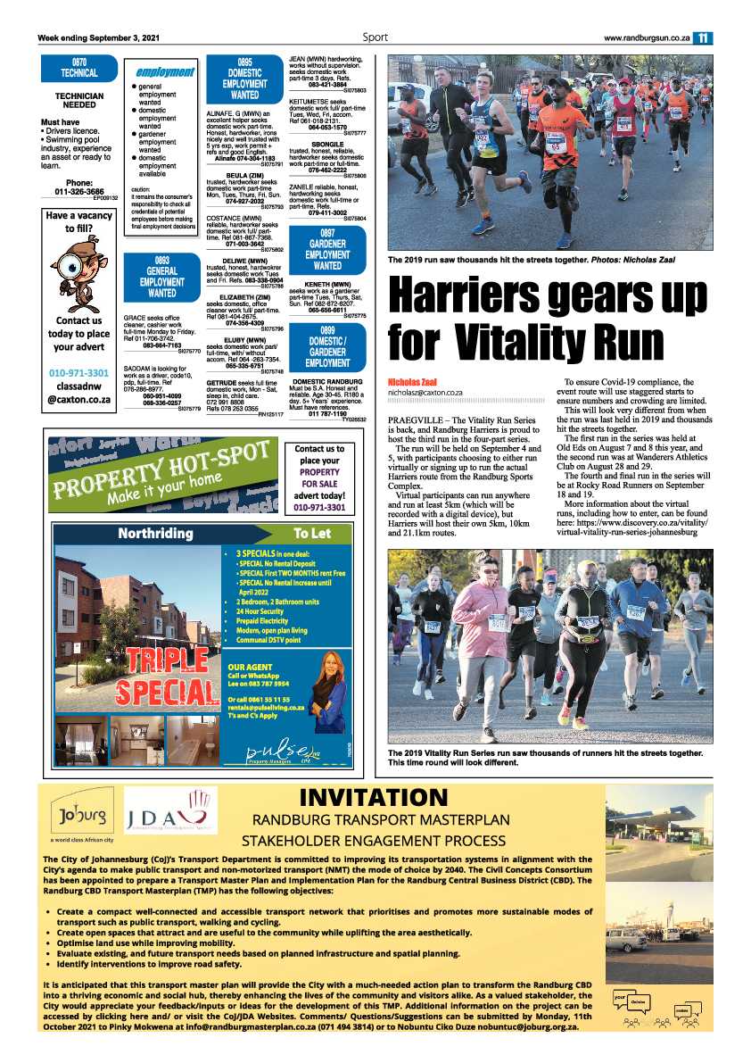 Randburg Sun 03 September 2021 page 13