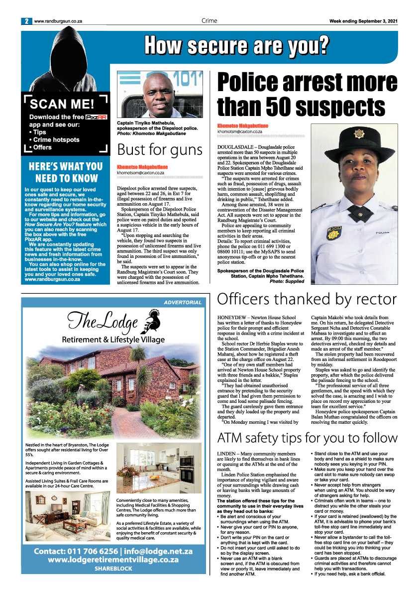 Randburg Sun 03 September 2021 page 4