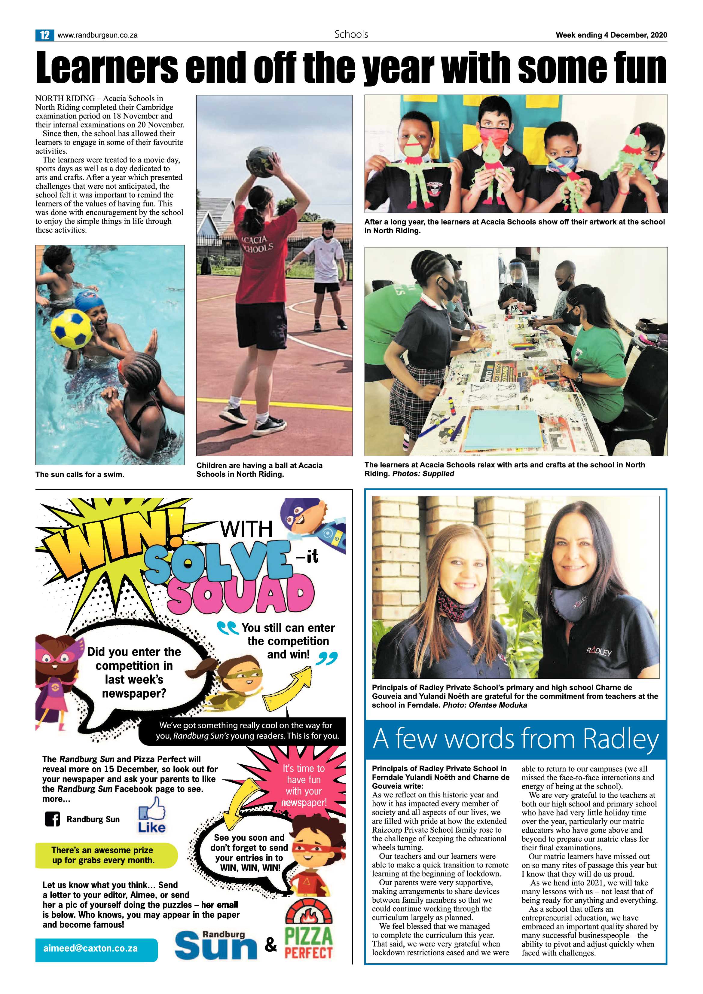 Randburg Sun 04 December 2020 page 12