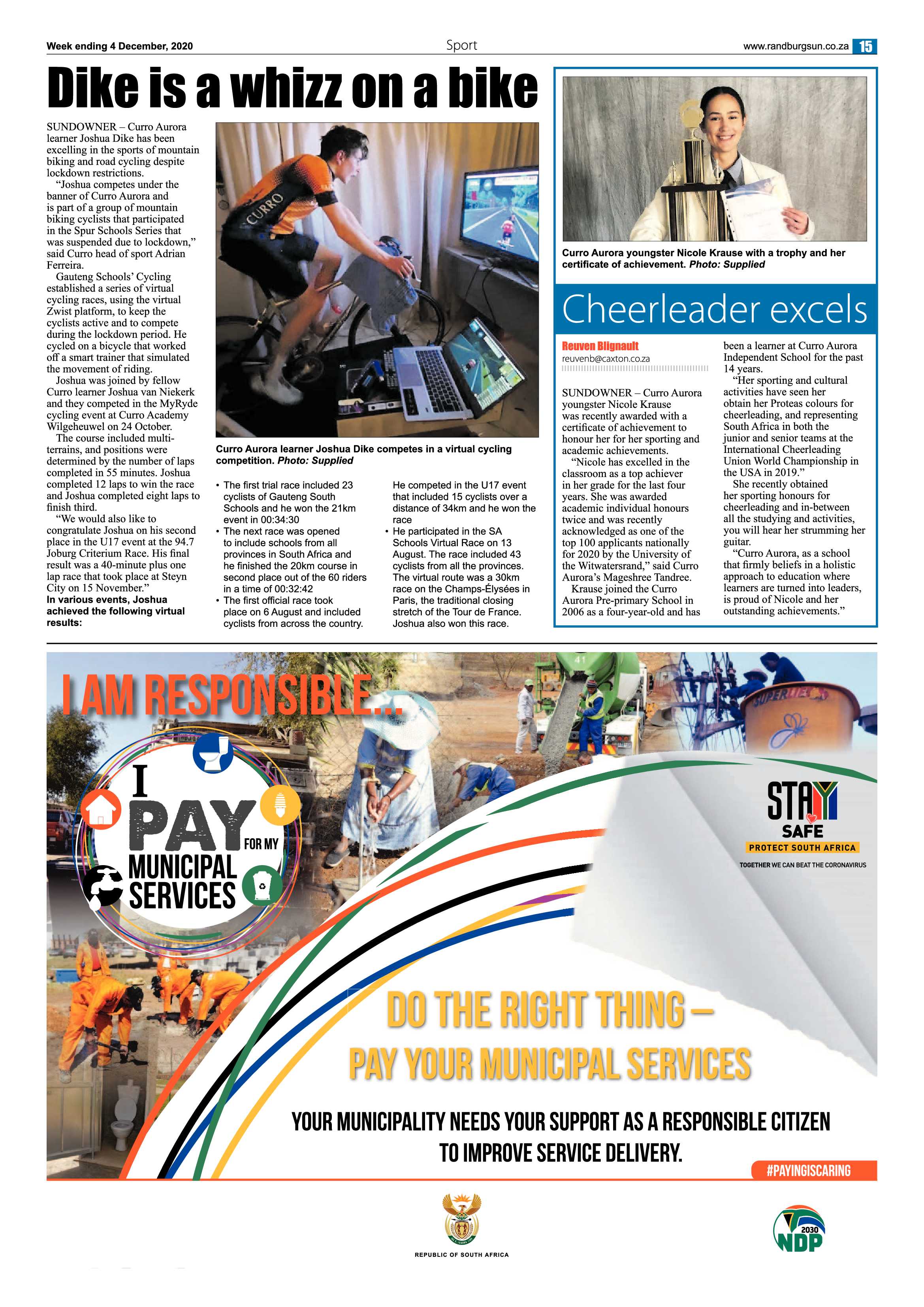 Randburg Sun 04 December 2020 page 15