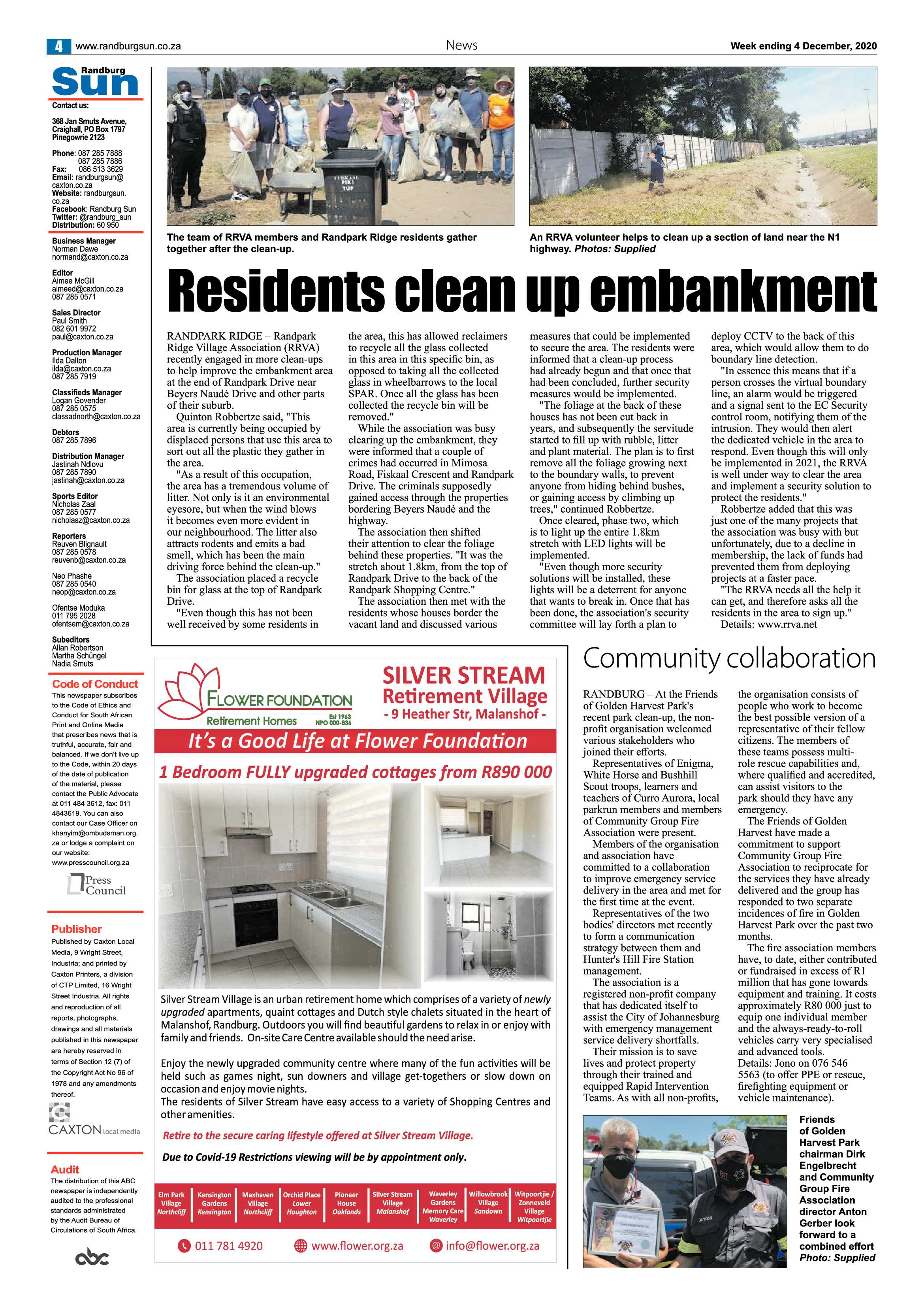 Randburg Sun 04 December 2020 page 4