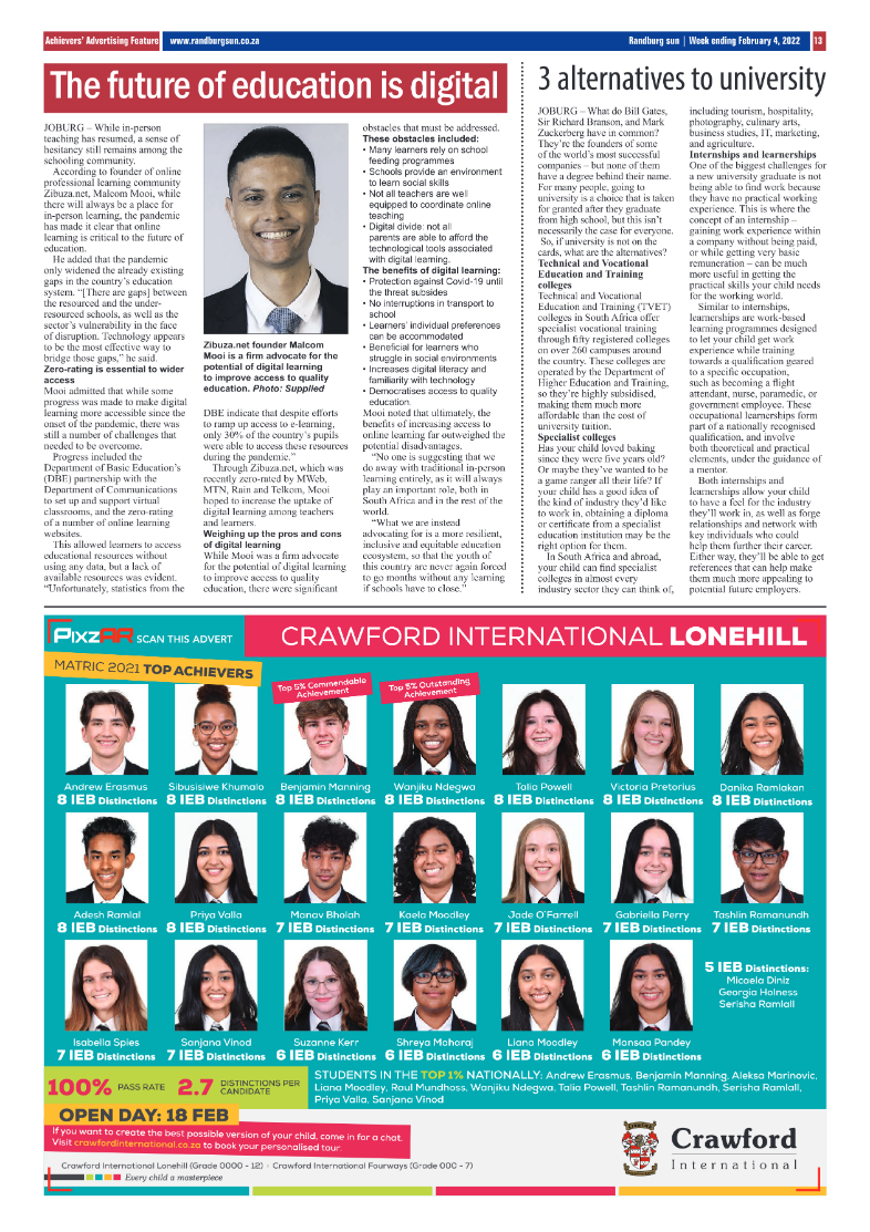 Randburg Sun 04 February 2022 page 13