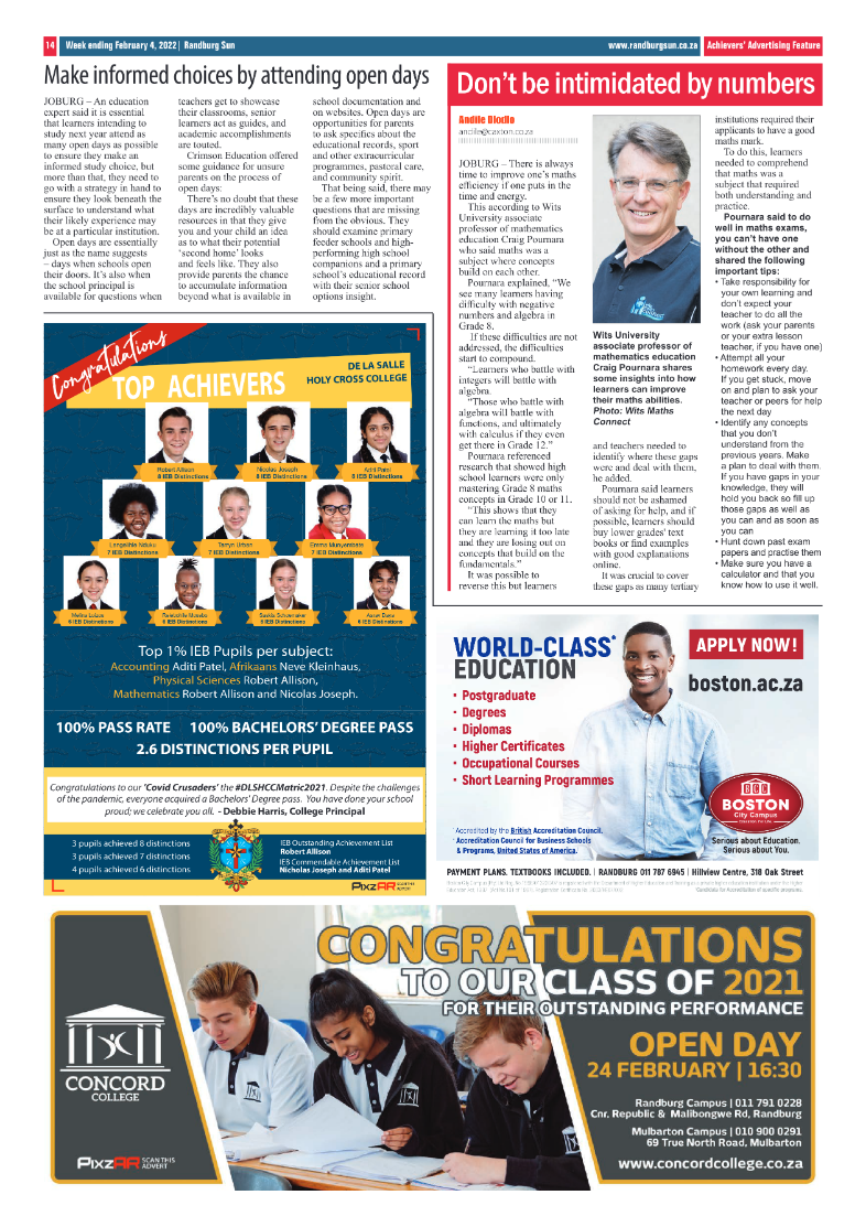 Randburg Sun 04 February 2022 page 14