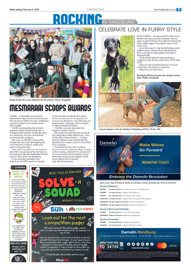 Randburg Sun 04 February 2022 page 17