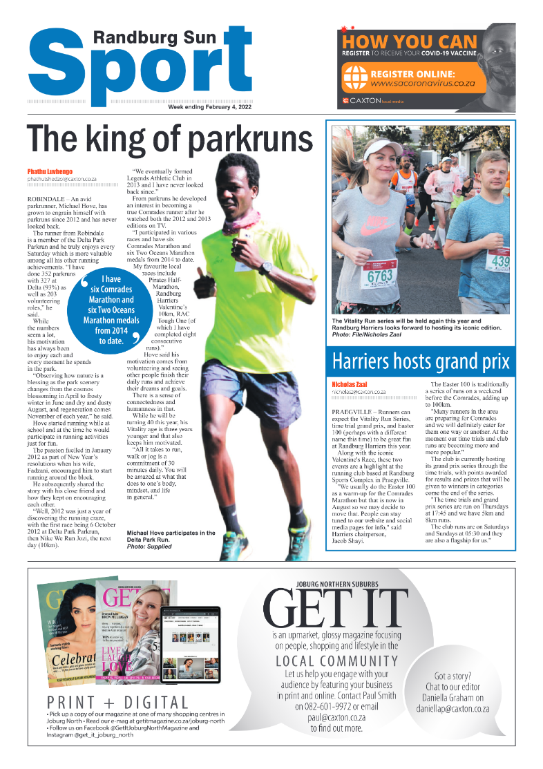 Randburg Sun 04 February 2022 page 20
