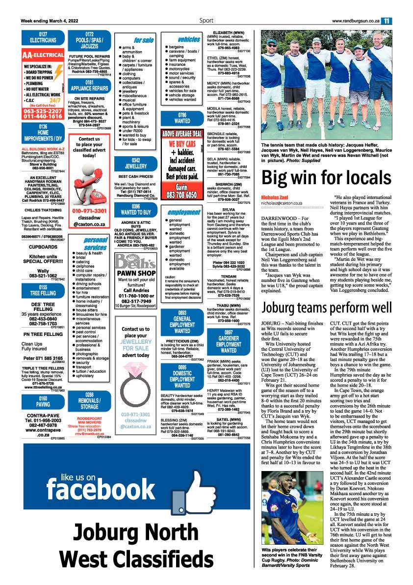 Randburg Sun 04 March 2022 page 11