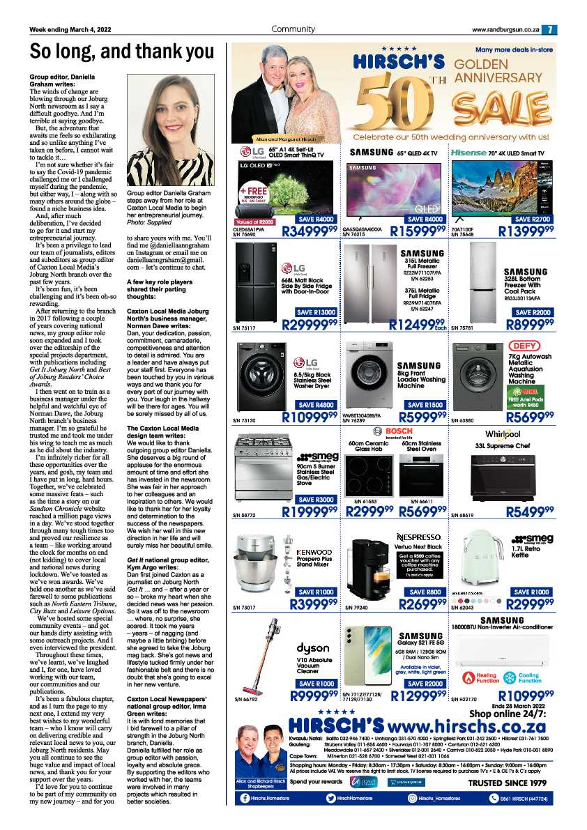 Randburg Sun 04 March 2022 page 7