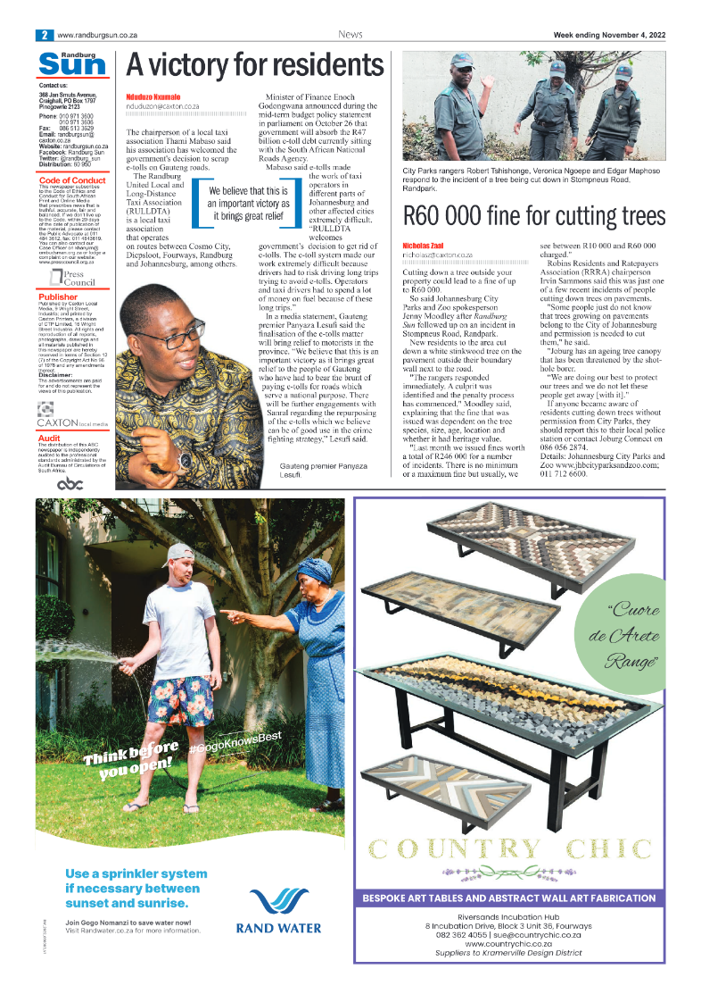 Randburg Sun 04 November 2022 page 2