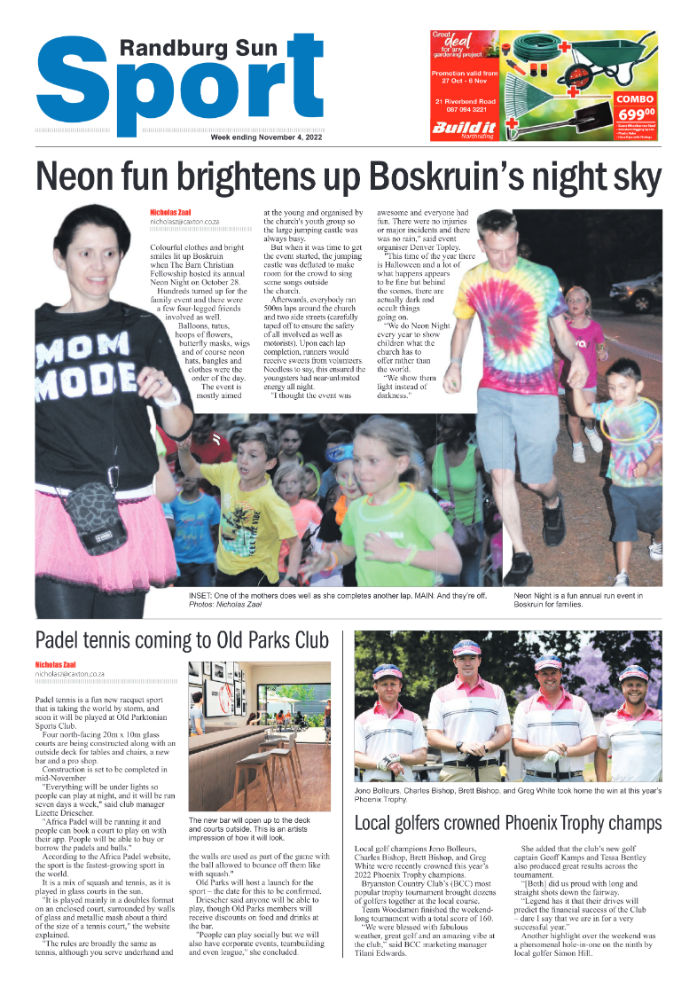 Randburg Sun 04 November 2022 page 20