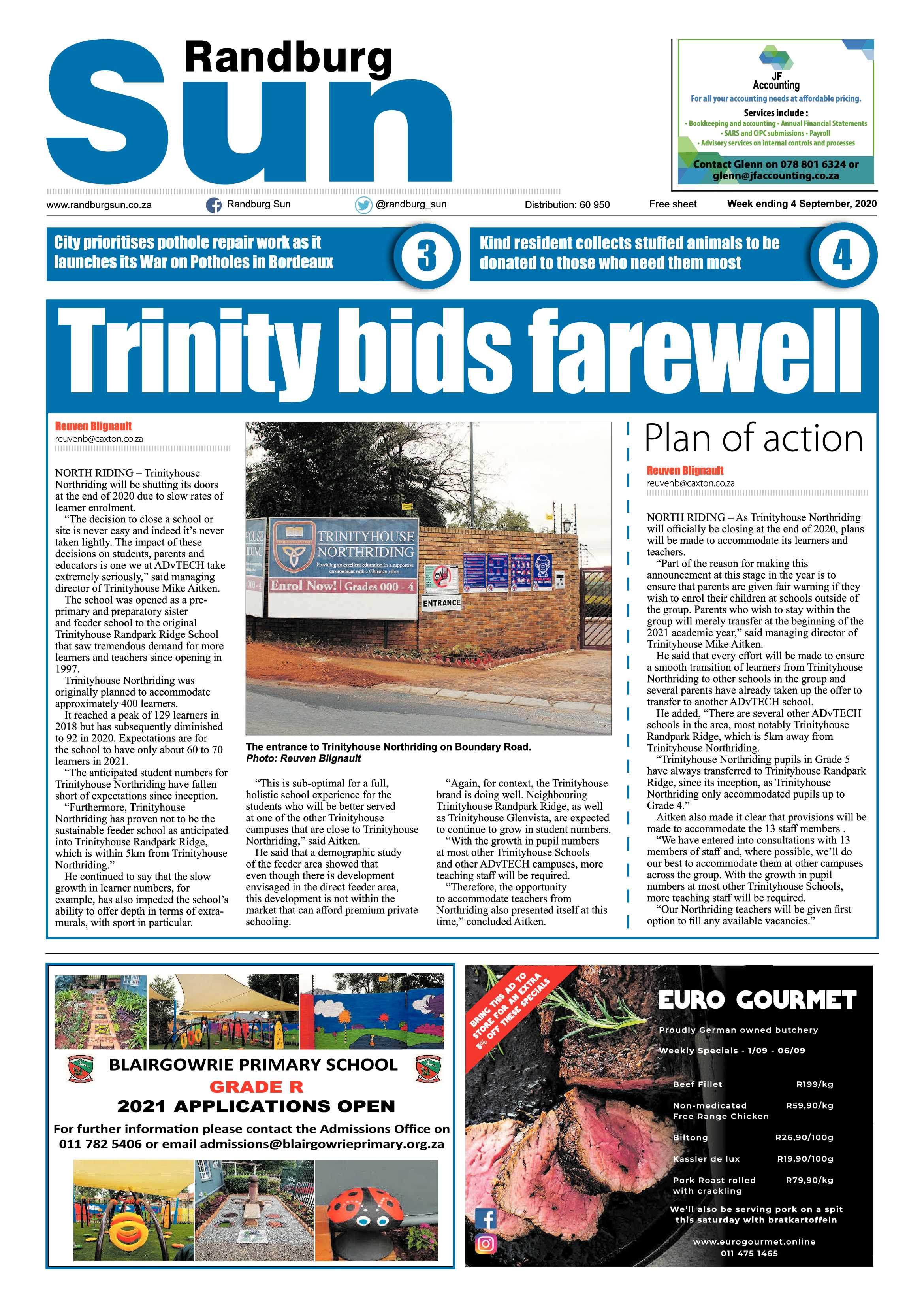 Randburg Sun 04 September 2020 page 1