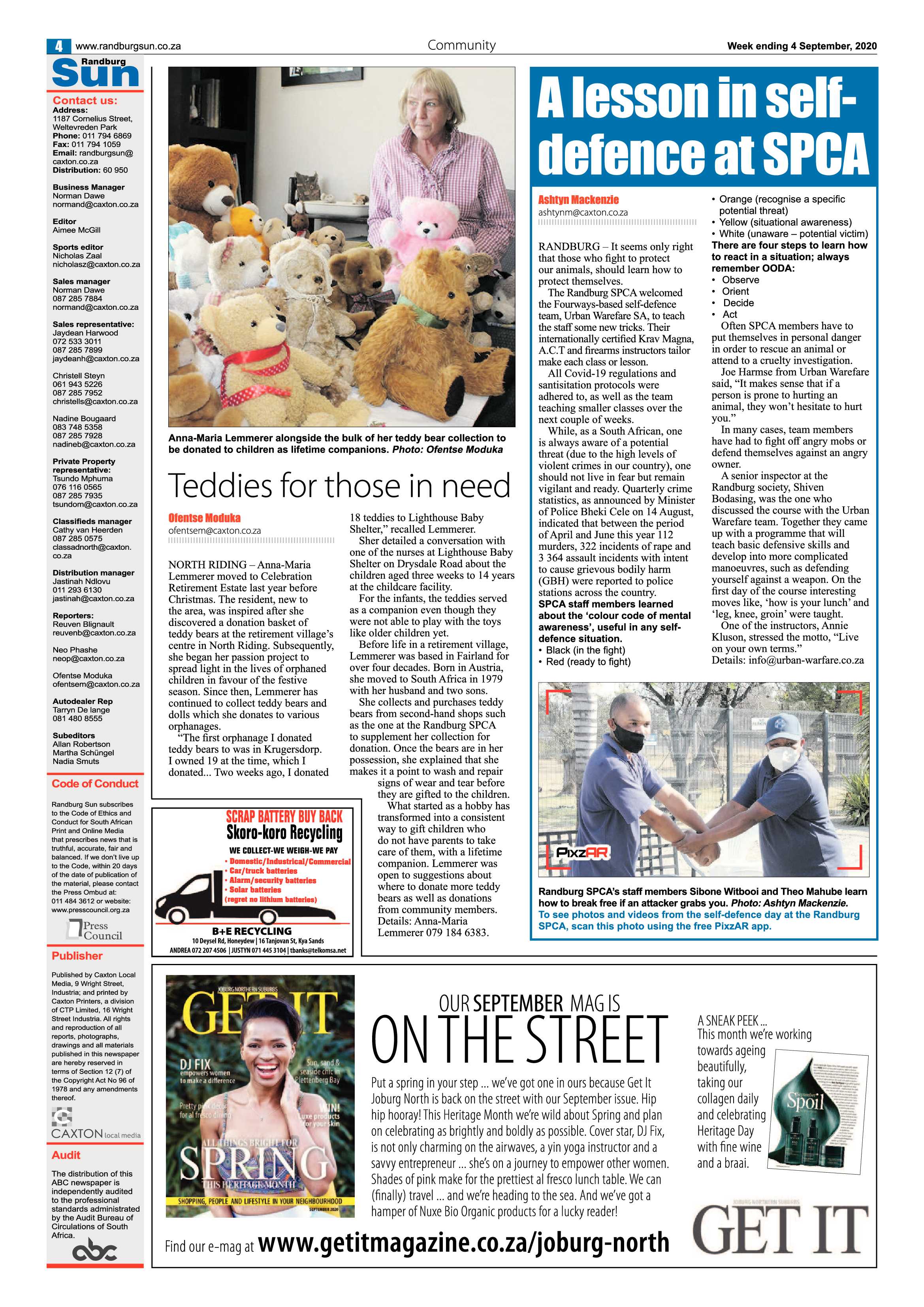 Randburg Sun 04 September 2020 page 4